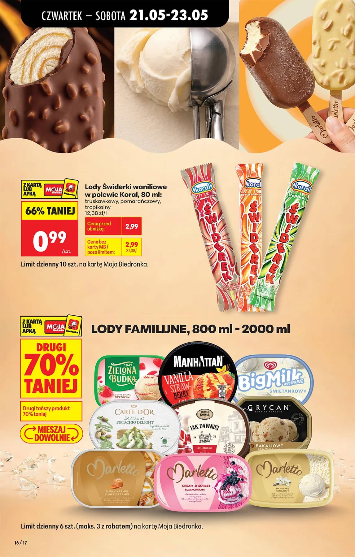Biedronka - Codziennie niskie ceny P - oferta od 21.05 20 puslapis