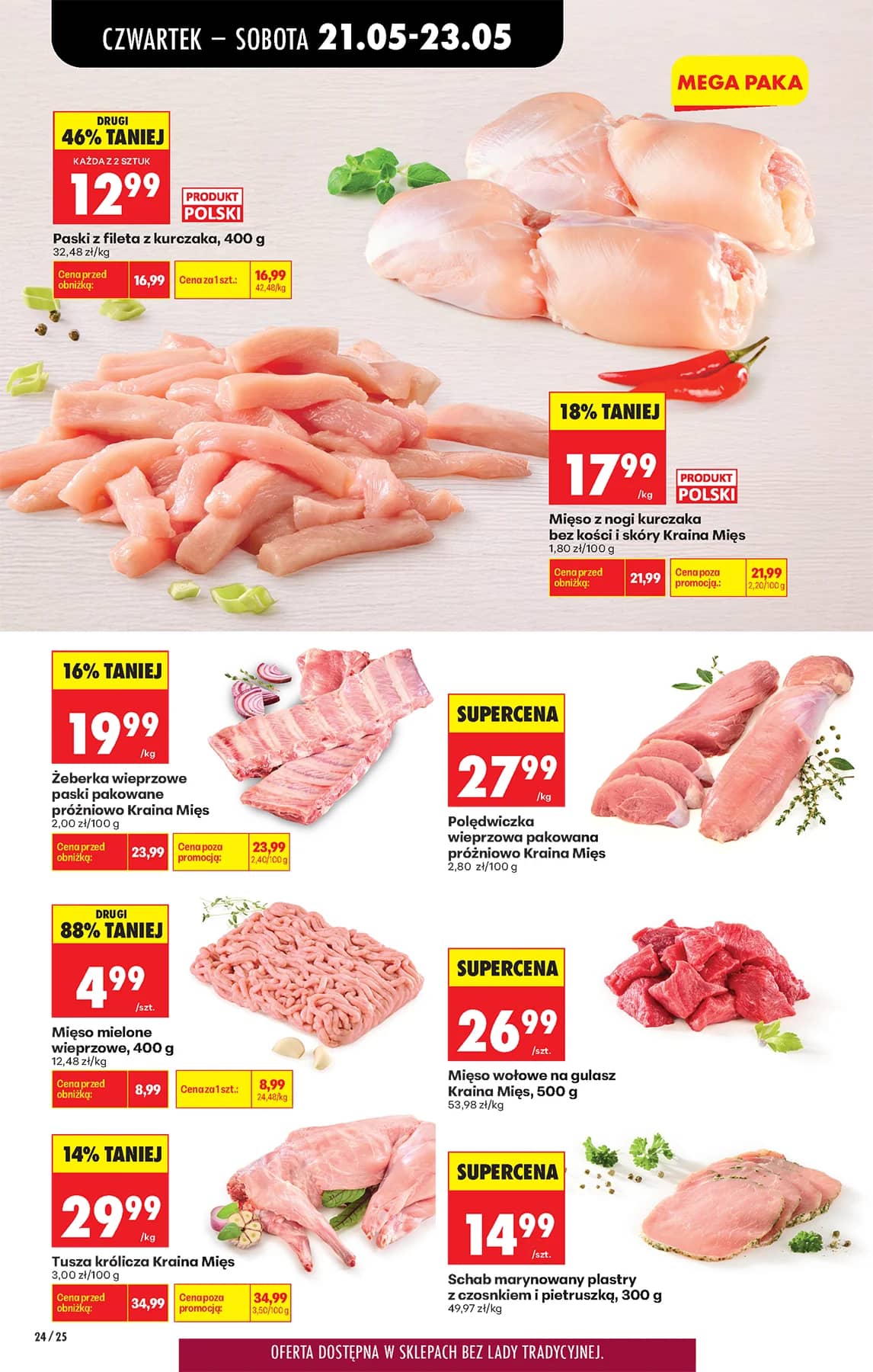 Biedronka - Codziennie niskie ceny P - oferta od 21.05 30 puslapis
