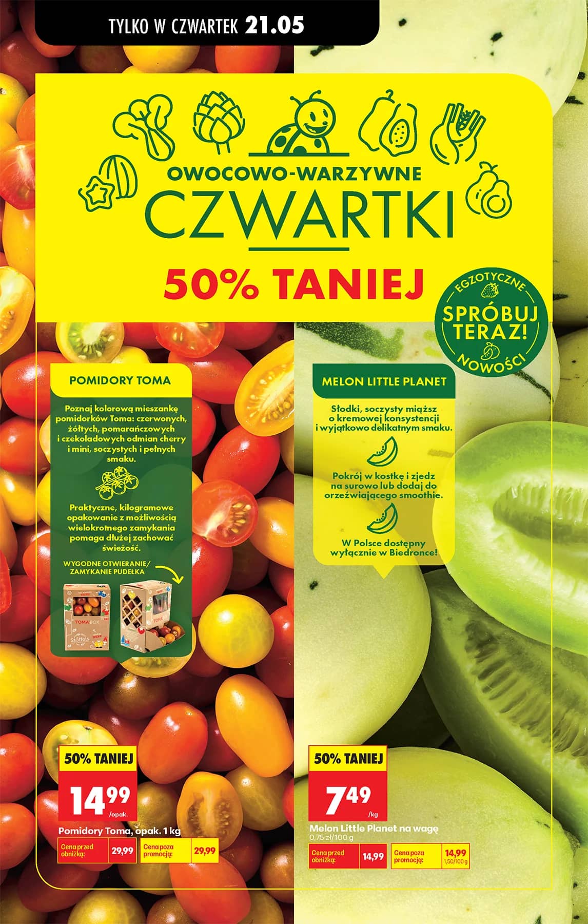 Biedronka - Codziennie niskie ceny P - oferta od 21.05 34 puslapis