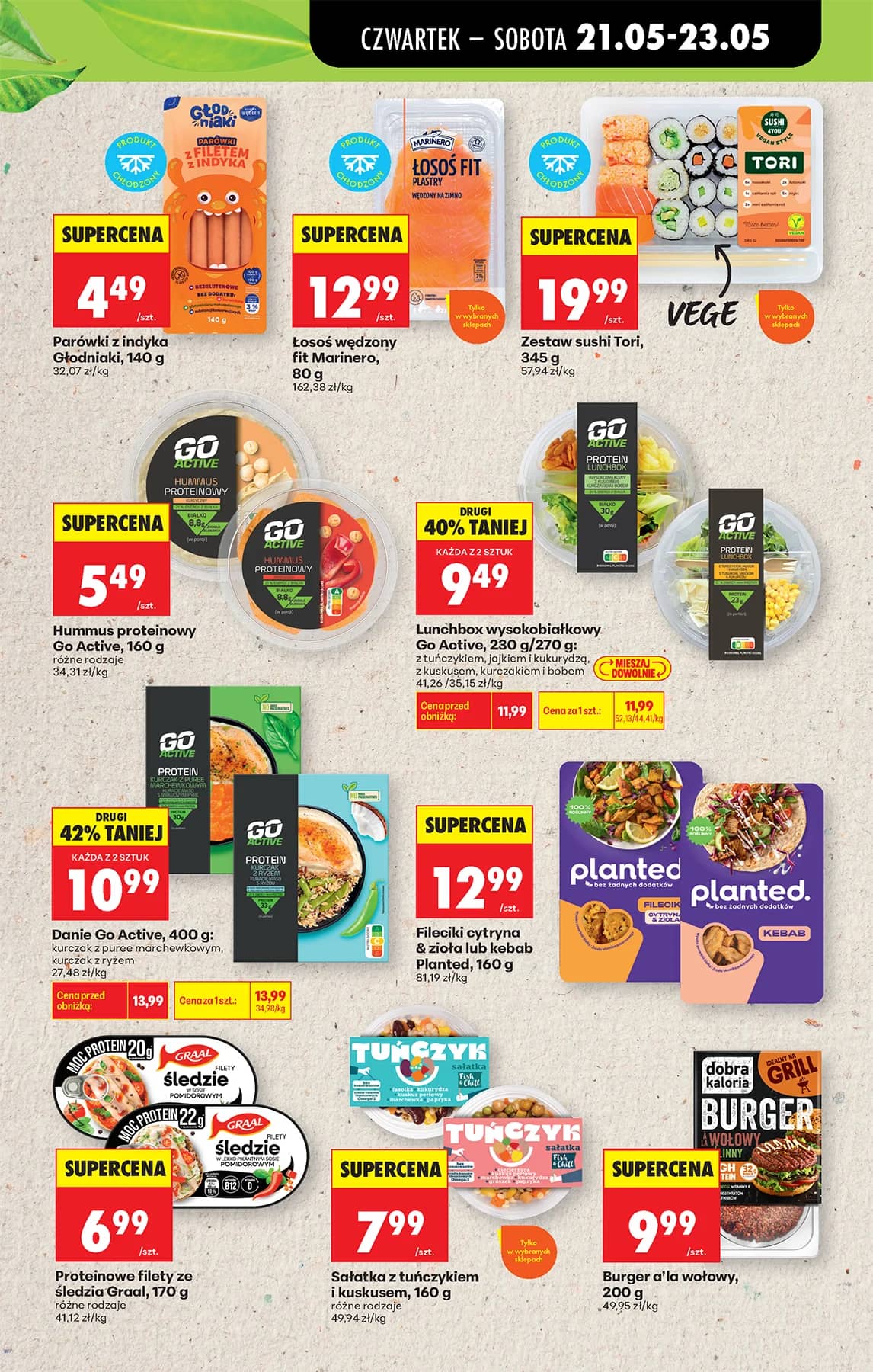 Biedronka - Codziennie niskie ceny P - oferta od 21.05 45 puslapis