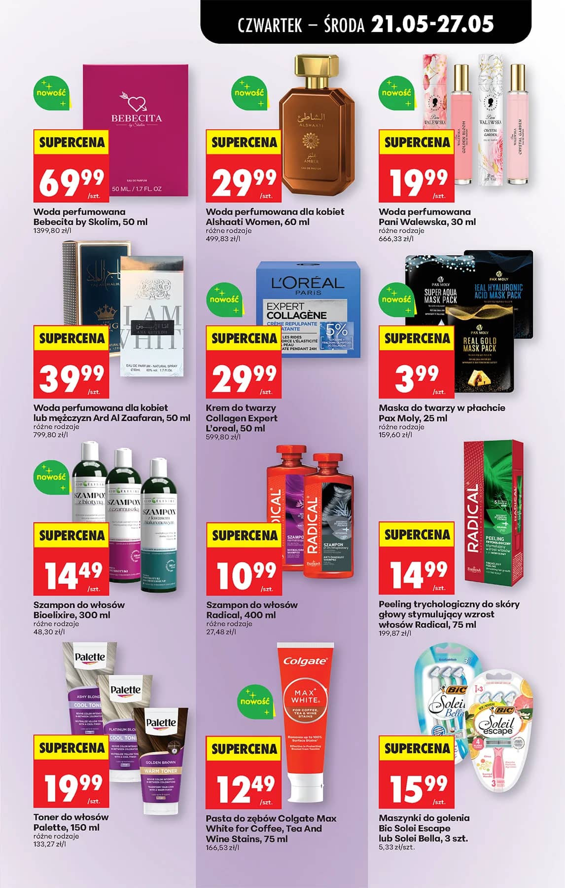 Biedronka - Codziennie niskie ceny P - oferta od 21.05 61 puslapis
