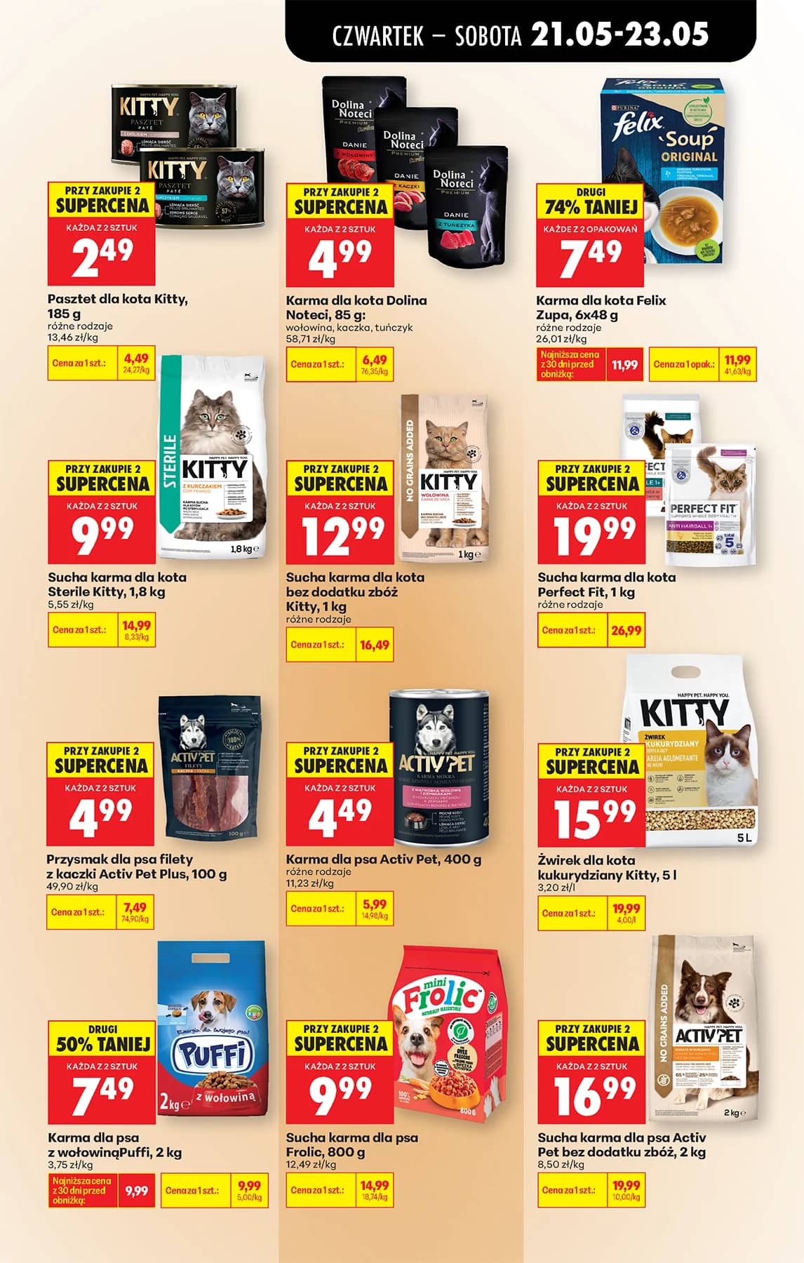 Biedronka - Codziennie niskie ceny P - oferta od 21.05 67 puslapis