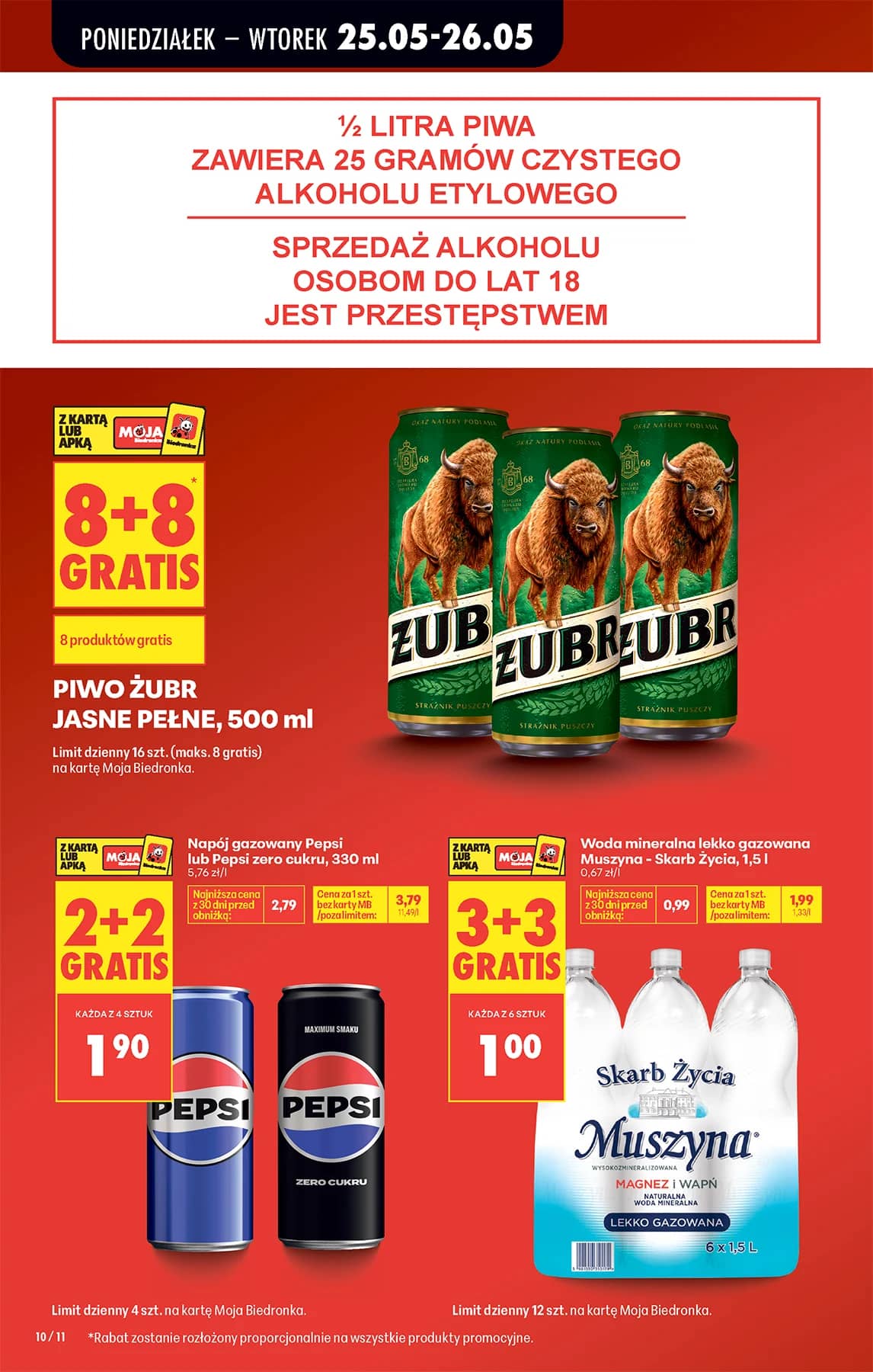 Biedronka - Codziennie niskie ceny P - oferta od 25.05 10 puslapis
