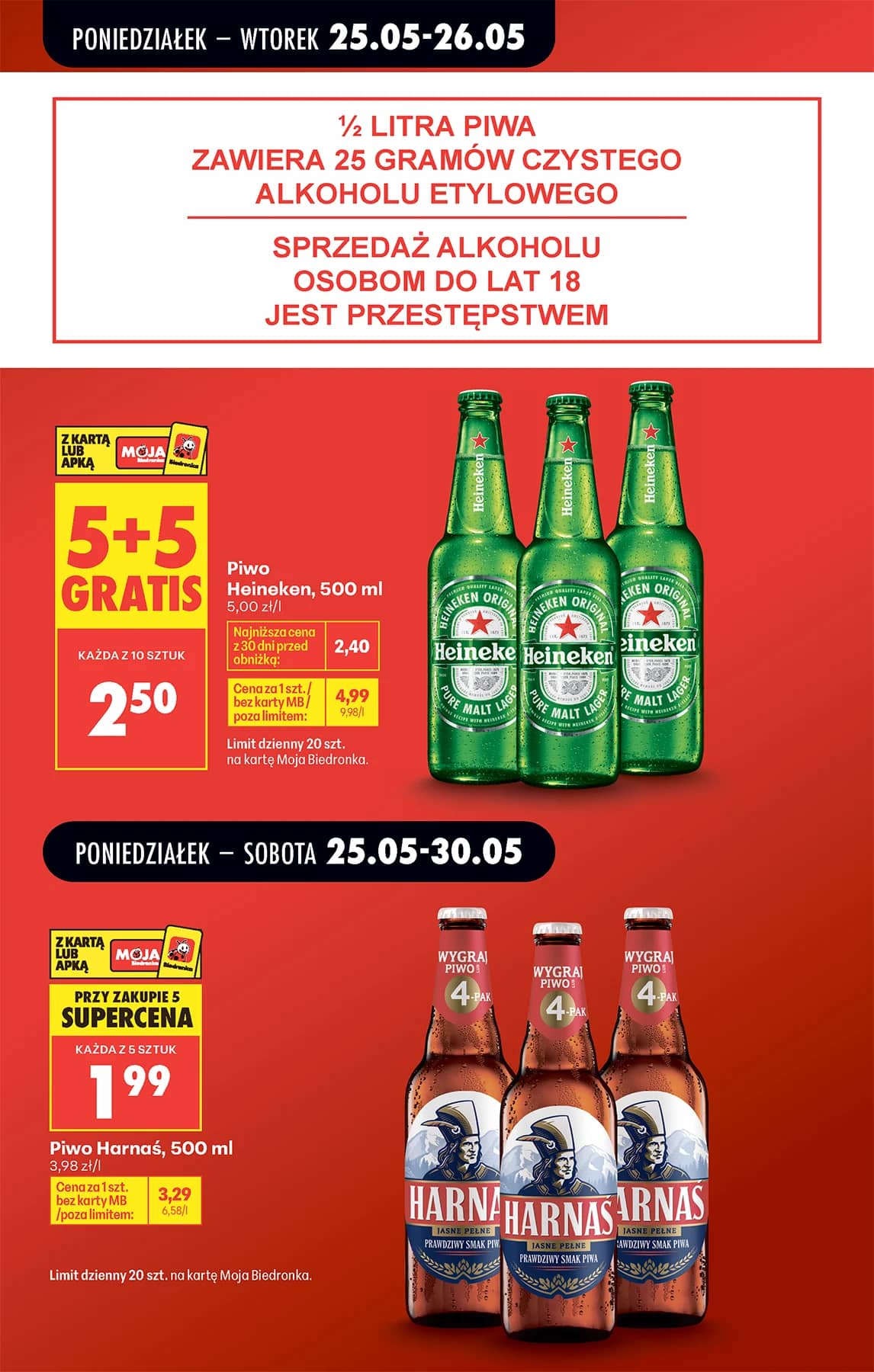 Biedronka - Codziennie niskie ceny P - oferta od 25.05 11 puslapis