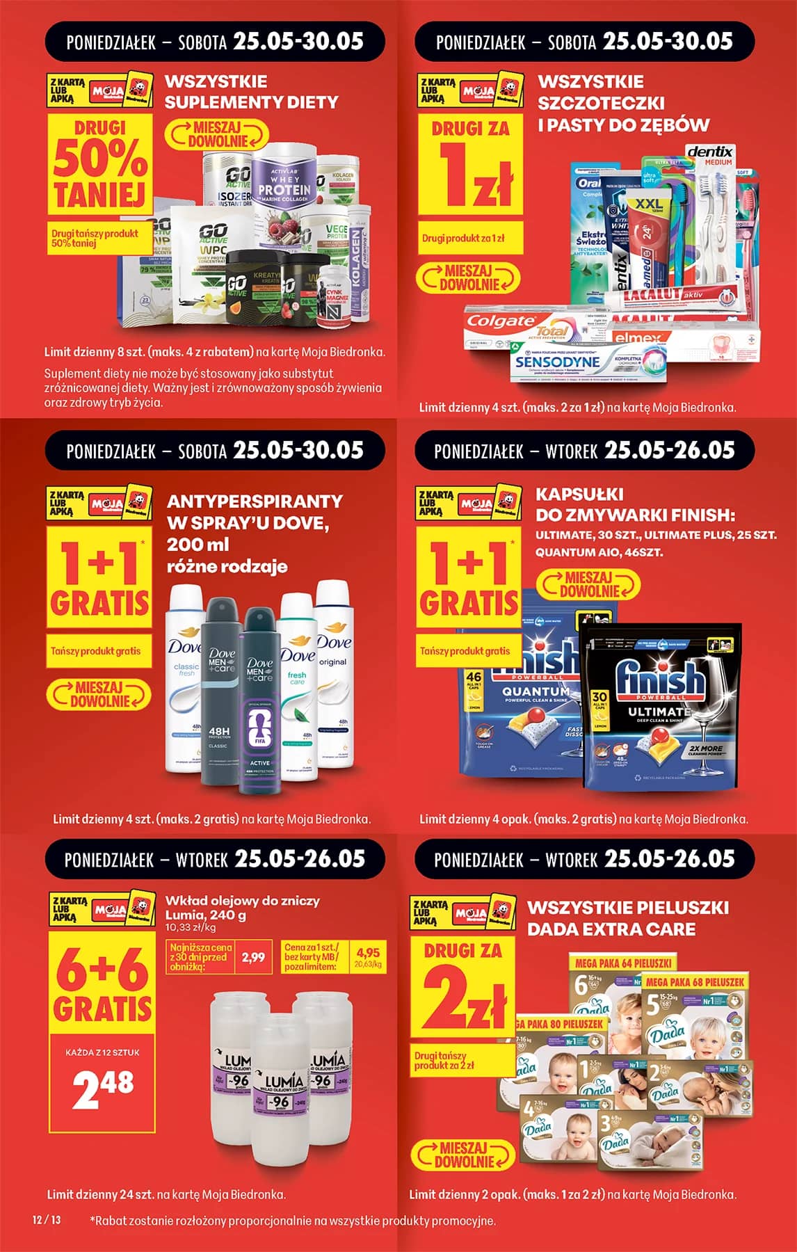 Biedronka - Codziennie niskie ceny P - oferta od 25.05 12 puslapis