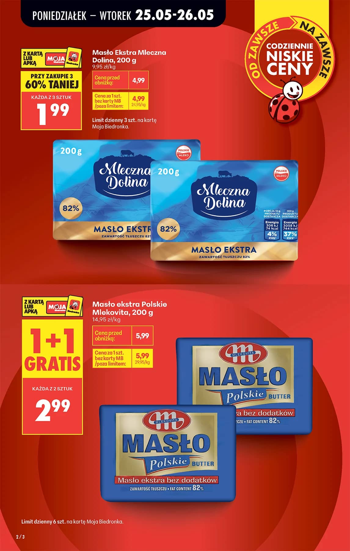 Biedronka - Codziennie niskie ceny P - oferta od 25.05 2 puslapis