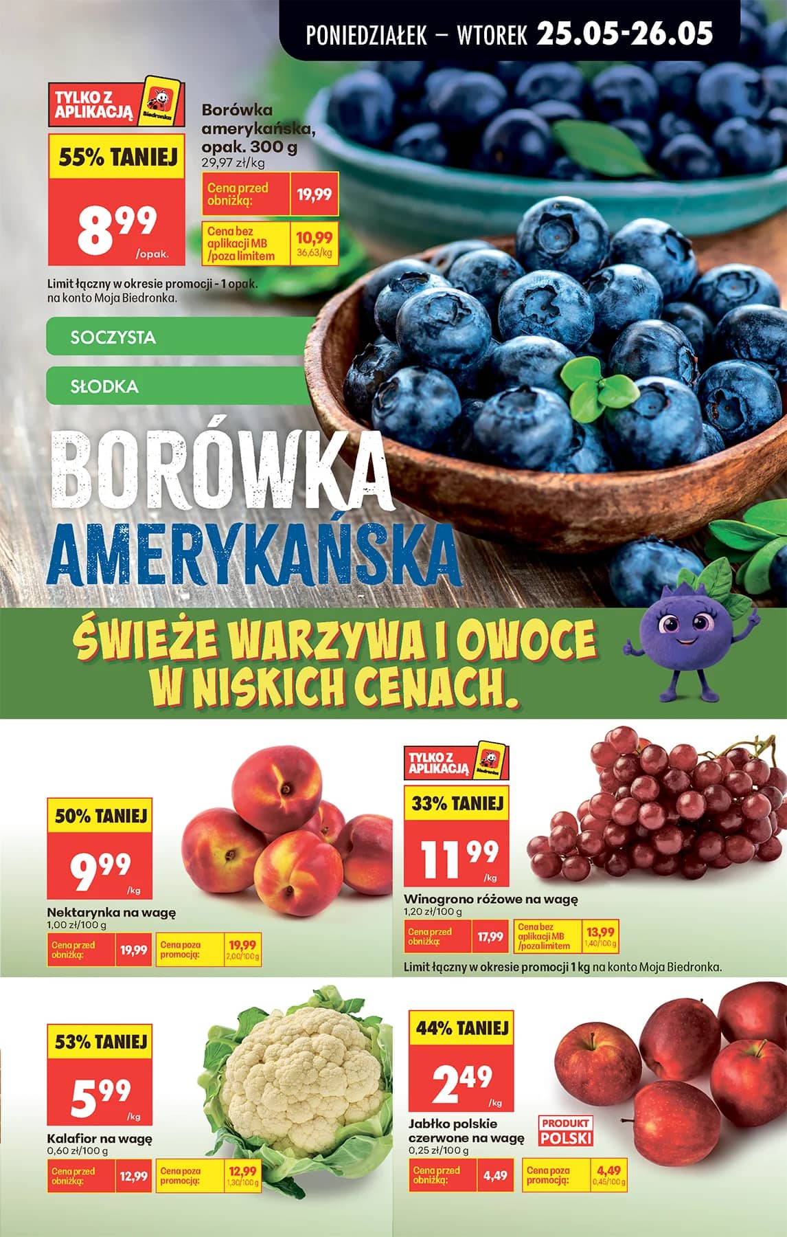 Biedronka - Codziennie niskie ceny P - oferta od 25.05 27 puslapis