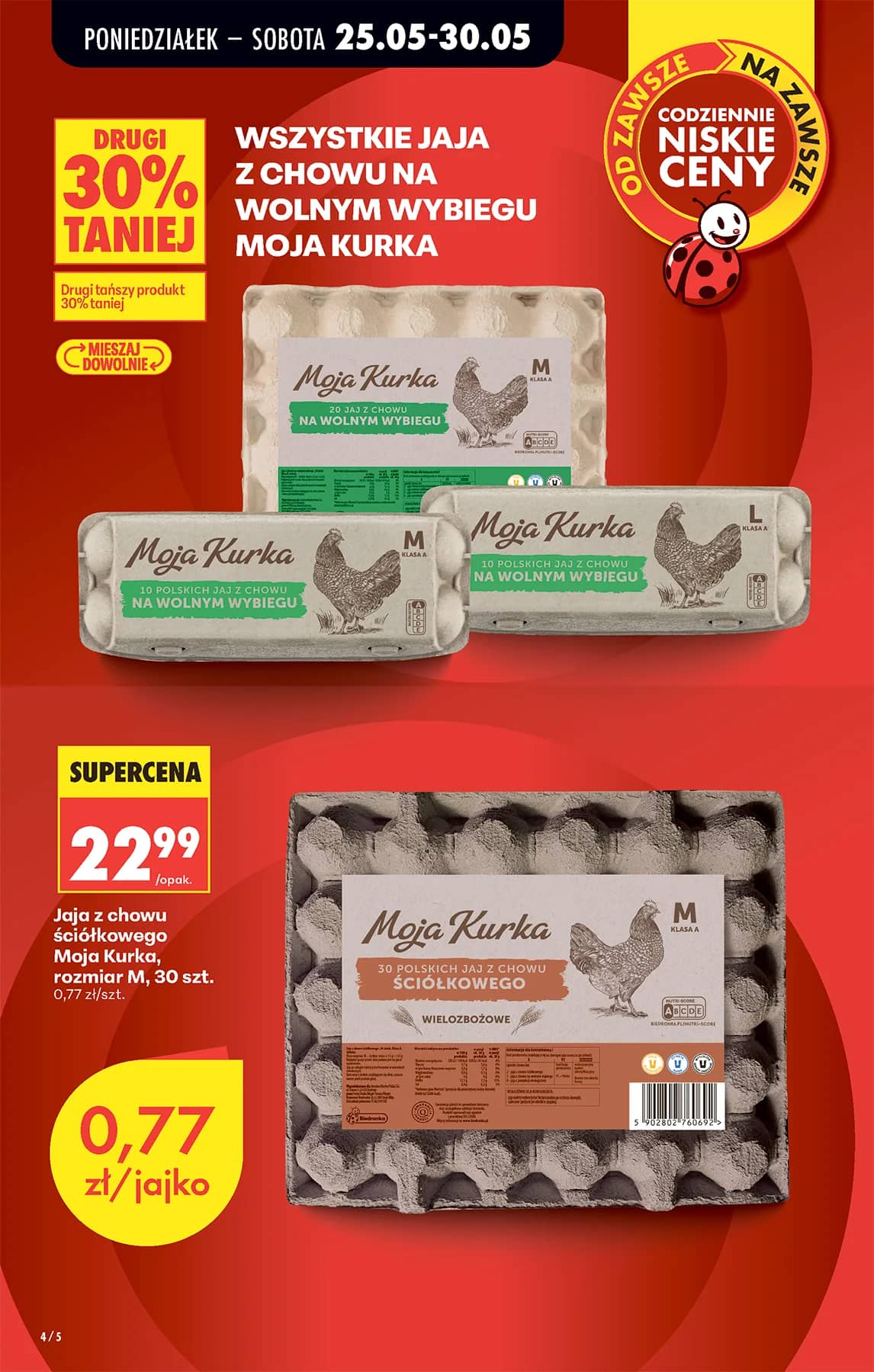 Biedronka - Codziennie niskie ceny P - oferta od 25.05 4 puslapis