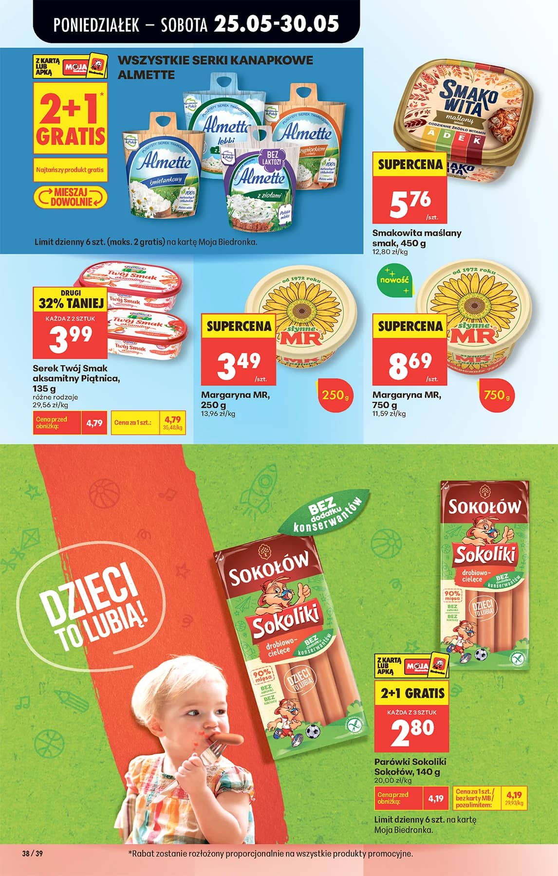Biedronka - Codziennie niskie ceny P - oferta od 25.05 40 puslapis