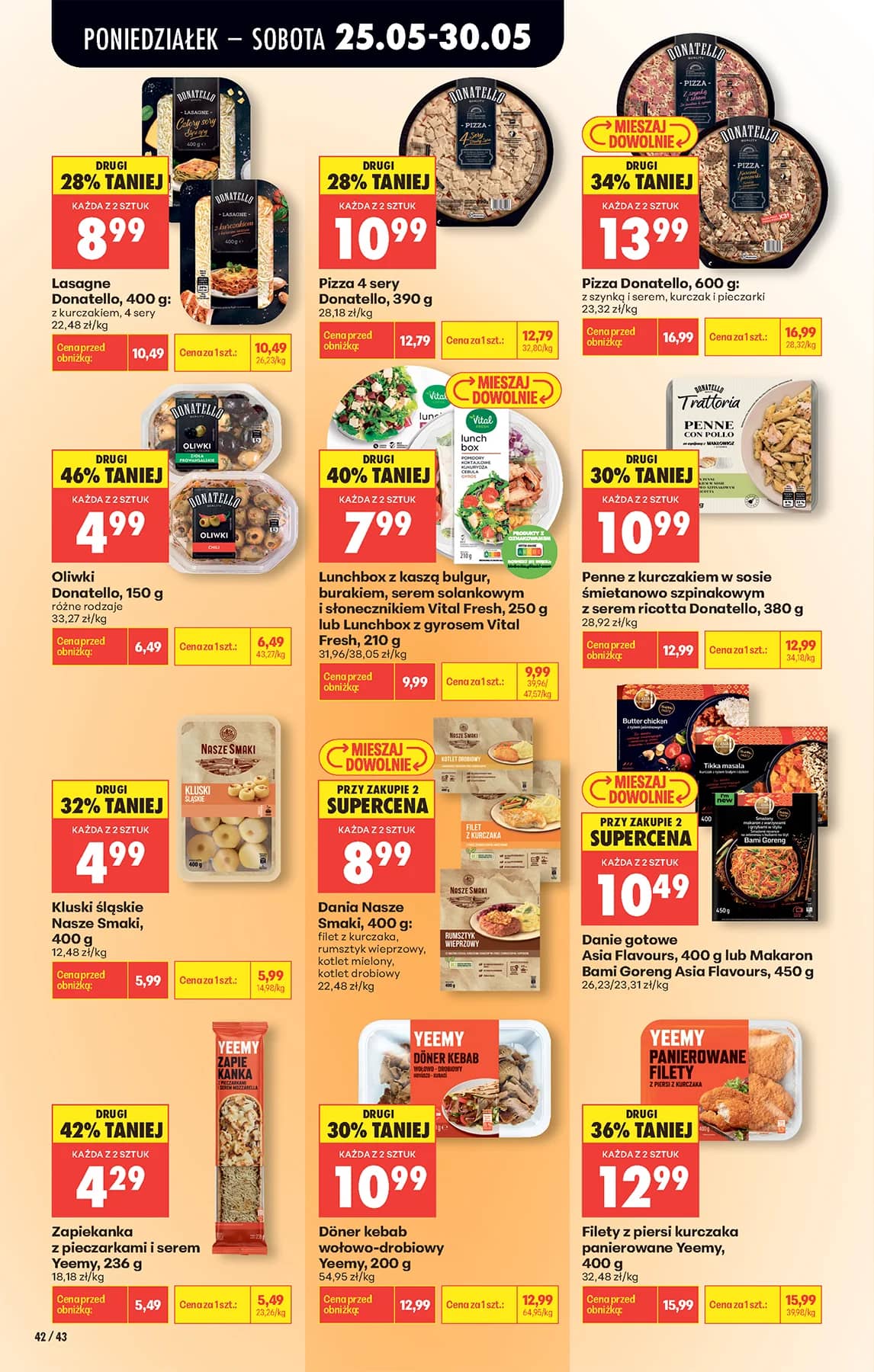 Biedronka - Codziennie niskie ceny P - oferta od 25.05 44 puslapis