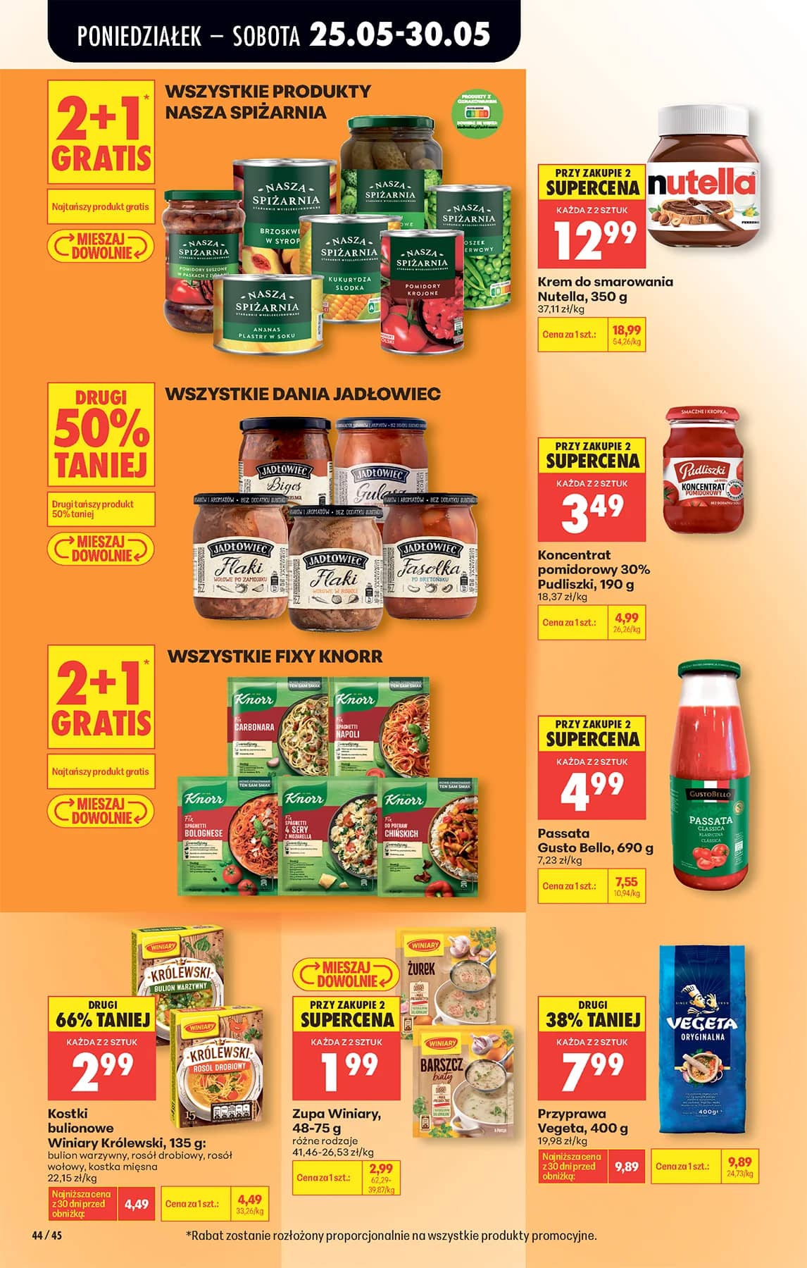 Biedronka - Codziennie niskie ceny P - oferta od 25.05 46 puslapis