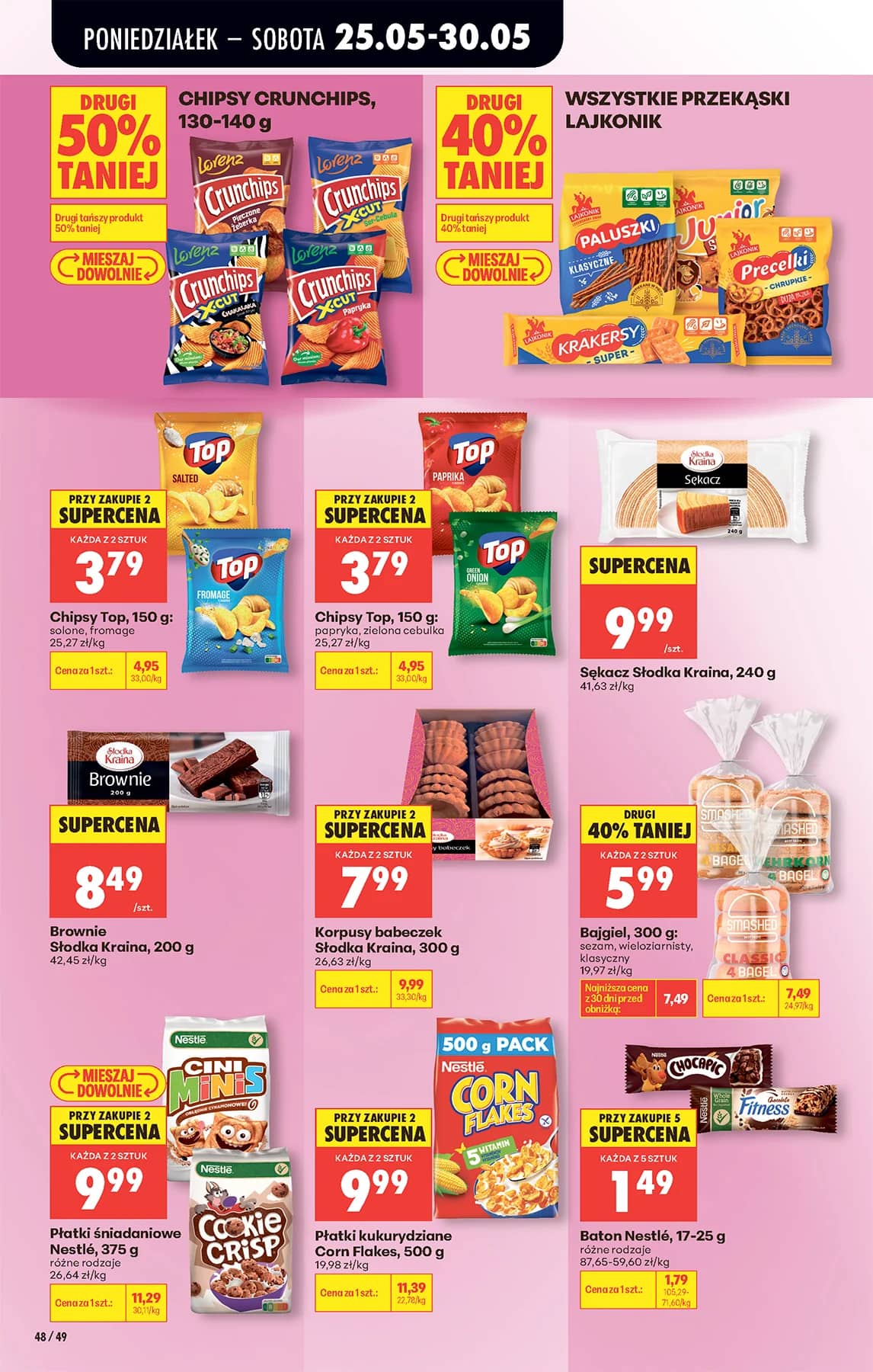 Biedronka - Codziennie niskie ceny P - oferta od 25.05 50 puslapis