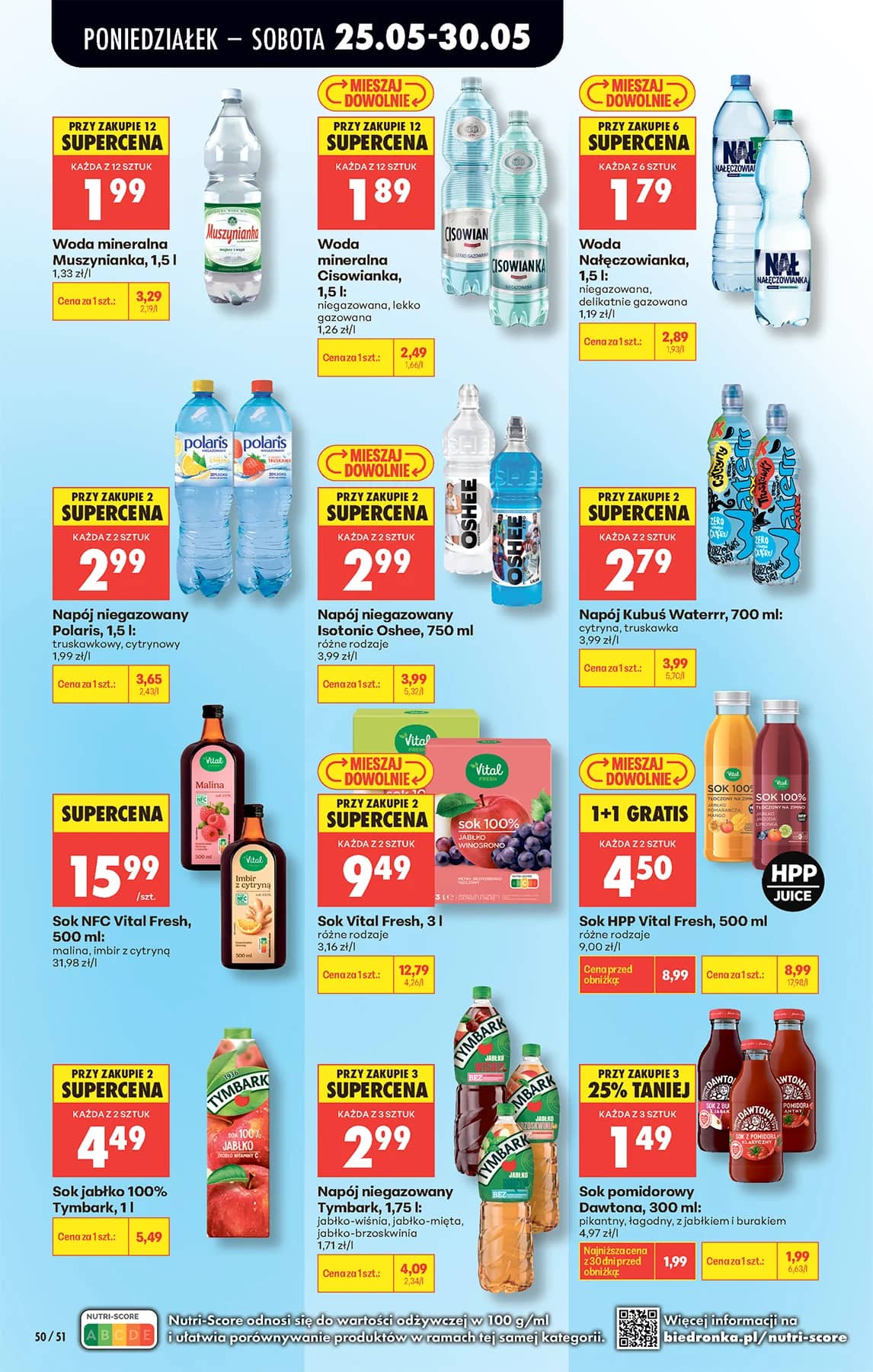 Biedronka - Codziennie niskie ceny P - oferta od 25.05 52 puslapis