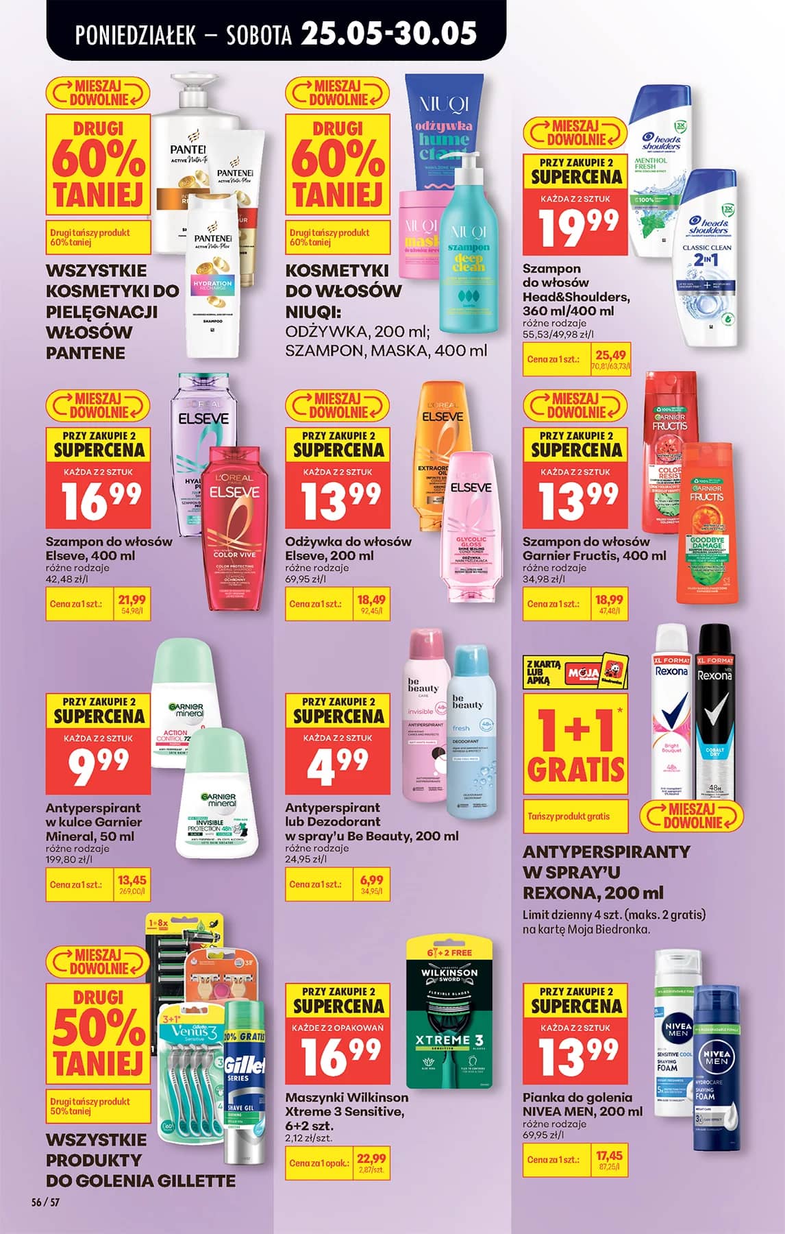 Biedronka - Codziennie niskie ceny P - oferta od 25.05 58 puslapis