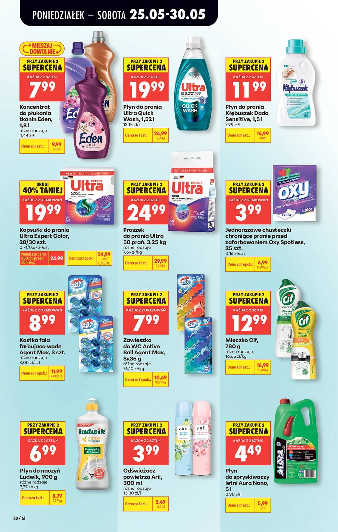 Biedronka - Codziennie niskie ceny P - oferta od 25.05 62 puslapis