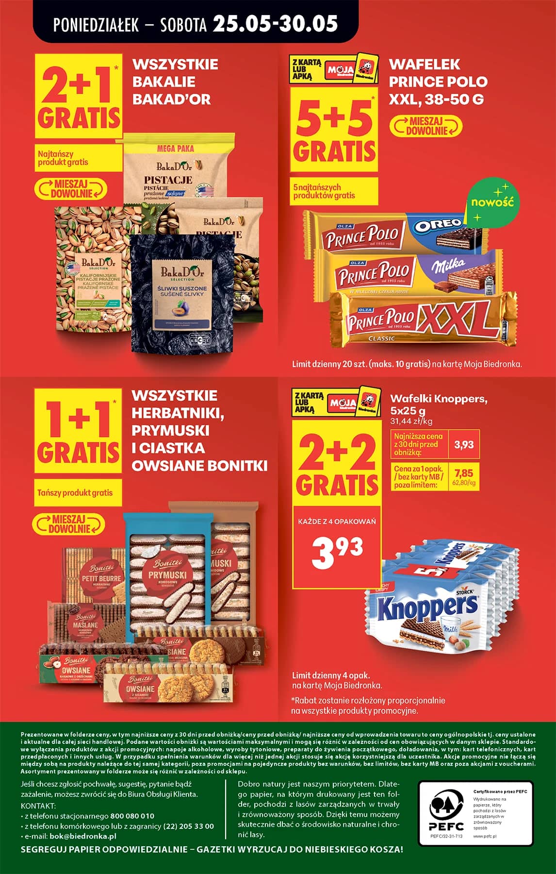 Biedronka - Codziennie niskie ceny P - oferta od 25.05 66 puslapis
