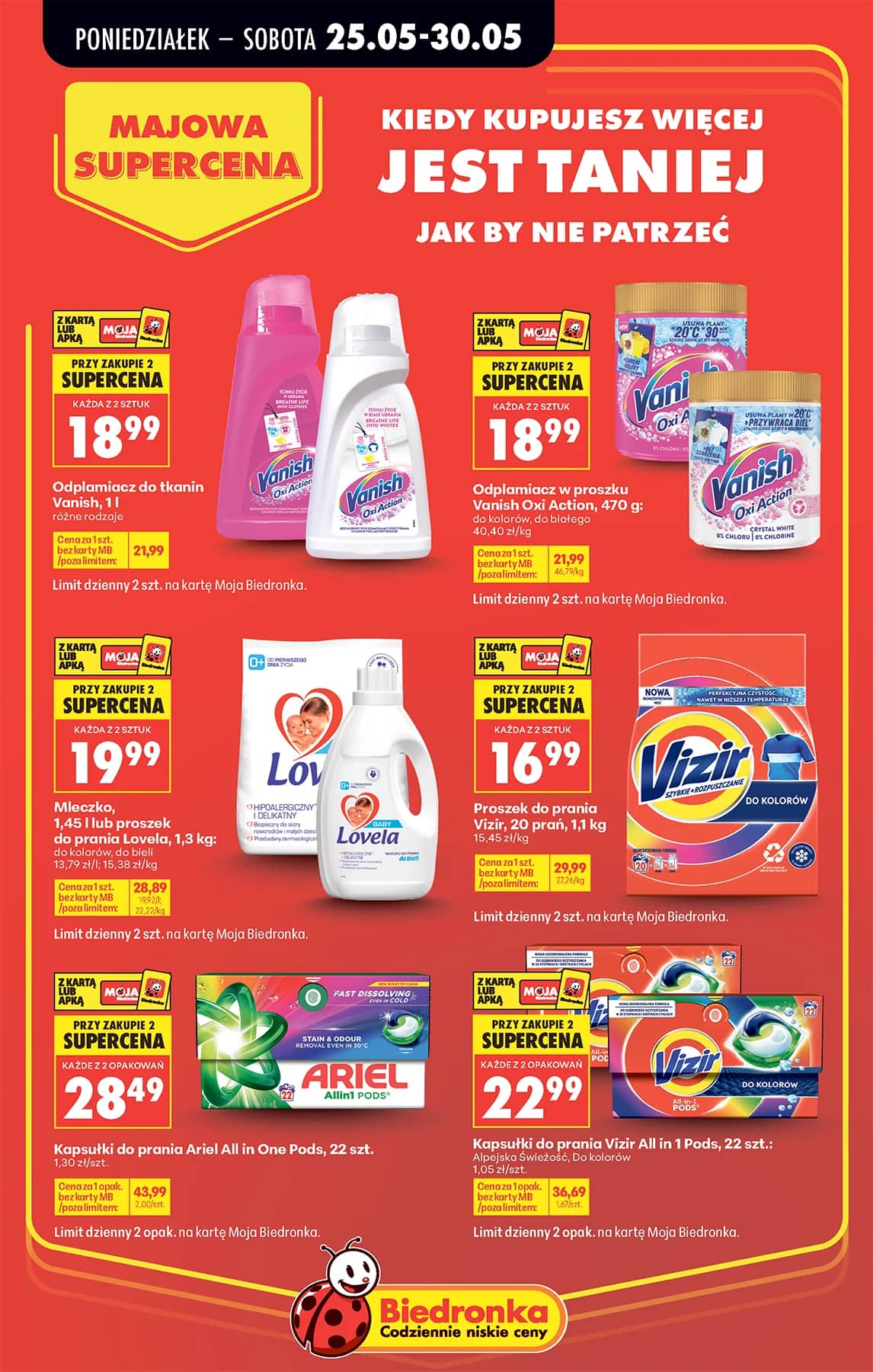 Biedronka - Codziennie niskie ceny P - oferta od 25.05 83 puslapis