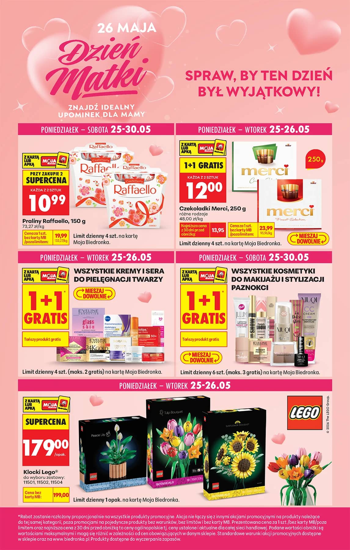 Biedronka - Dzień matki oferta - od 25.05 1 puslapis