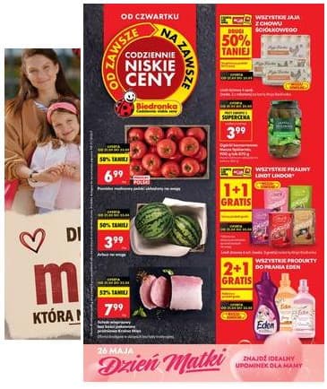 Biedronka - Codziennie niskie ceny P - oferta od 21.05 2026-05-28 – 2026-05-30