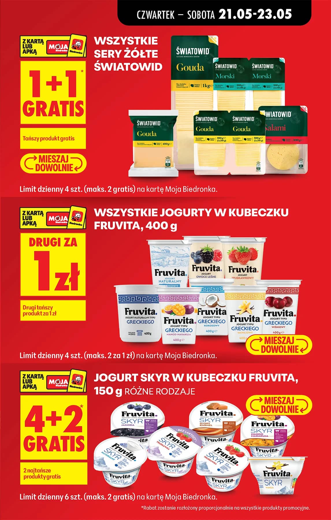 Biedronka - Codziennie niskie ceny P - oferta od 21.05 11 puslapis
