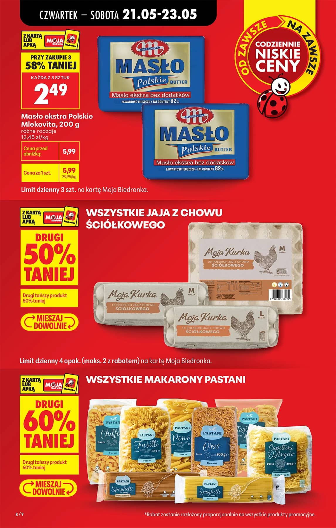 Biedronka - Codziennie niskie ceny P - oferta od 21.05 12 puslapis