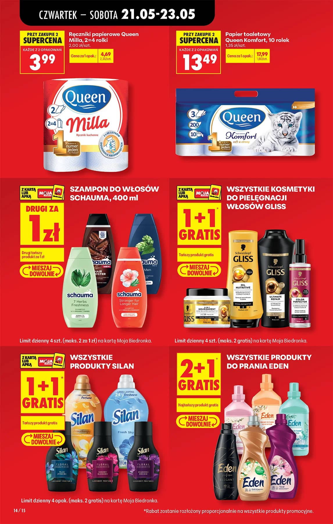 Biedronka - Codziennie niskie ceny P - oferta od 21.05 18 puslapis