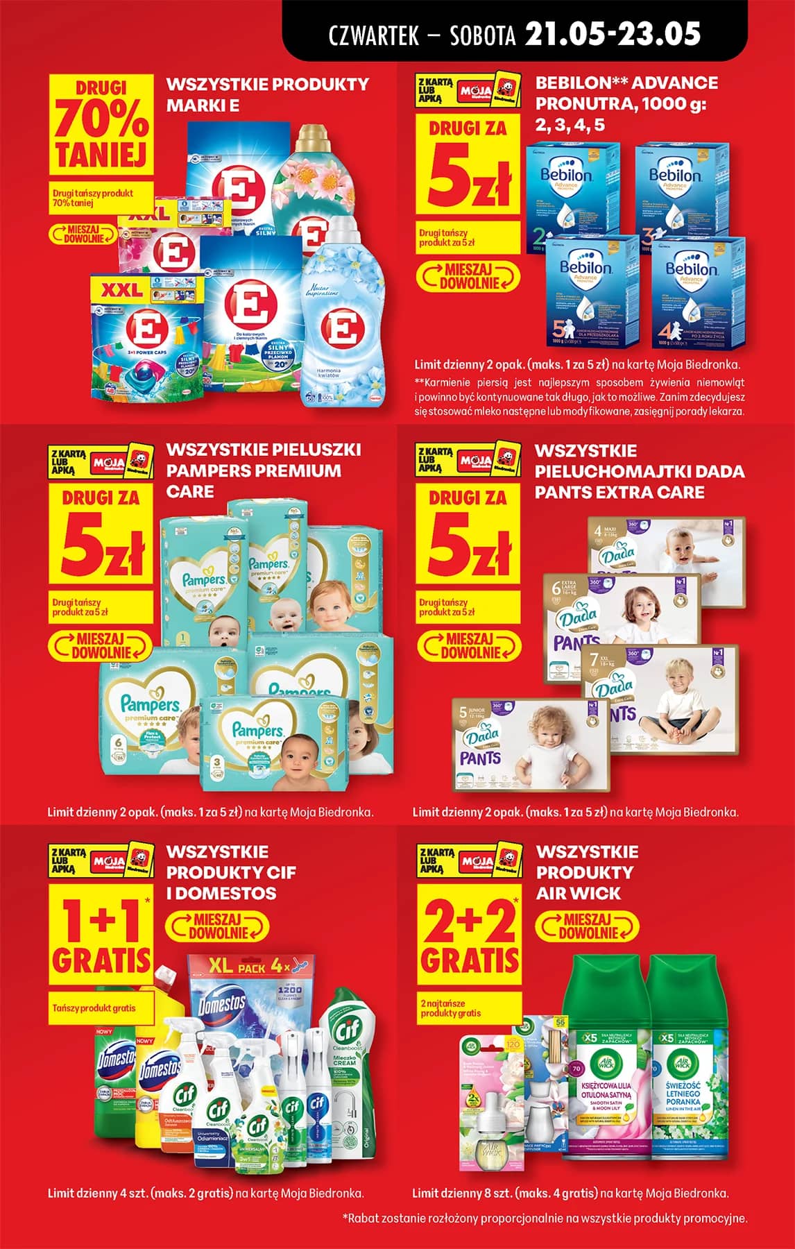Biedronka - Codziennie niskie ceny P - oferta od 21.05 19 puslapis