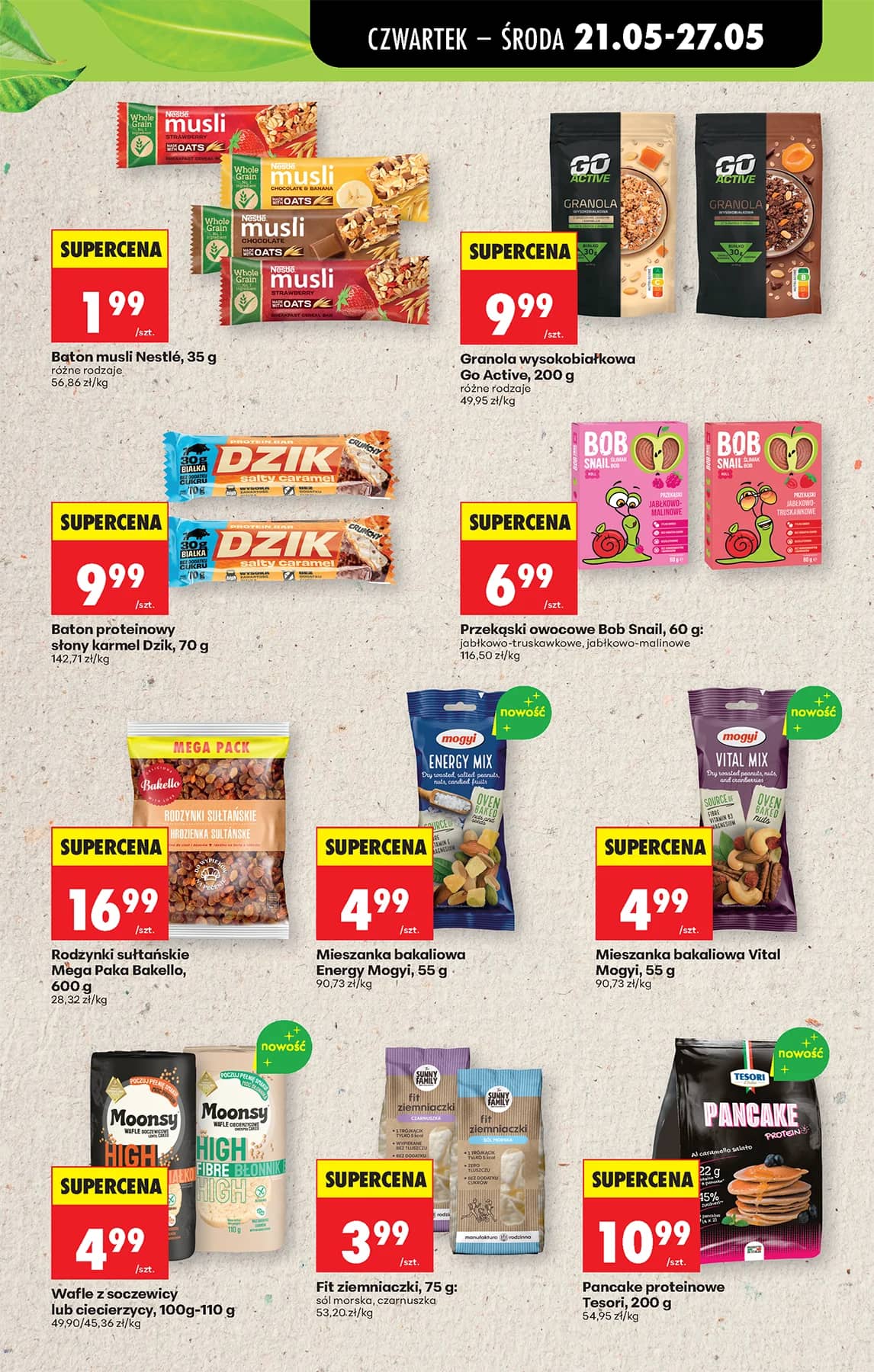 Biedronka - Codziennie niskie ceny P - oferta od 21.05 47 puslapis