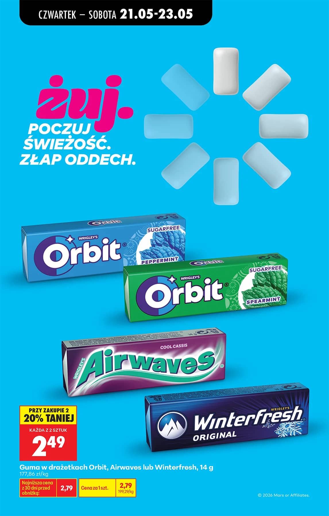 Biedronka - Codziennie niskie ceny P - oferta od 21.05 54 puslapis