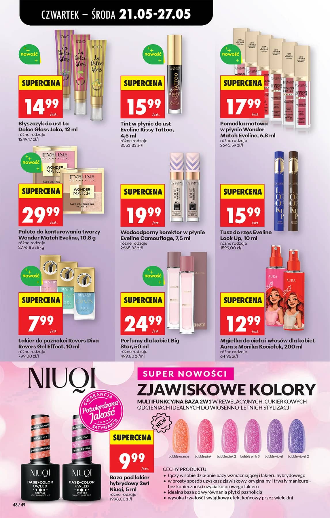 Biedronka - Codziennie niskie ceny P - oferta od 21.05 60 puslapis