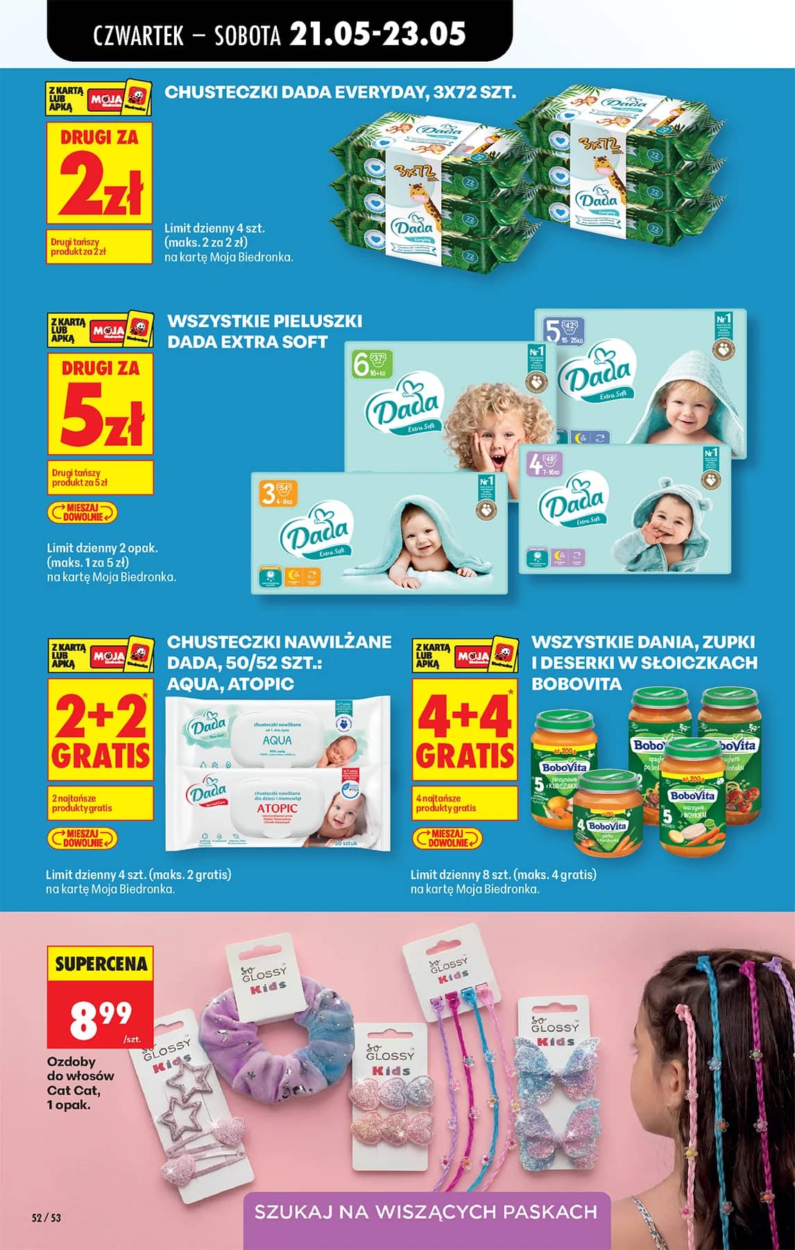 Biedronka - Codziennie niskie ceny P - oferta od 21.05 64 puslapis