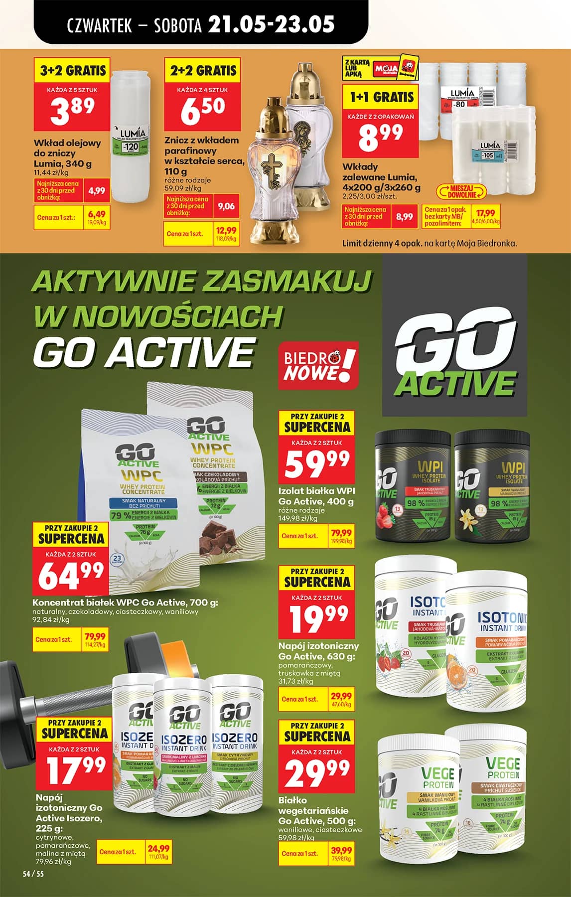 Biedronka - Codziennie niskie ceny P - oferta od 21.05 66 puslapis