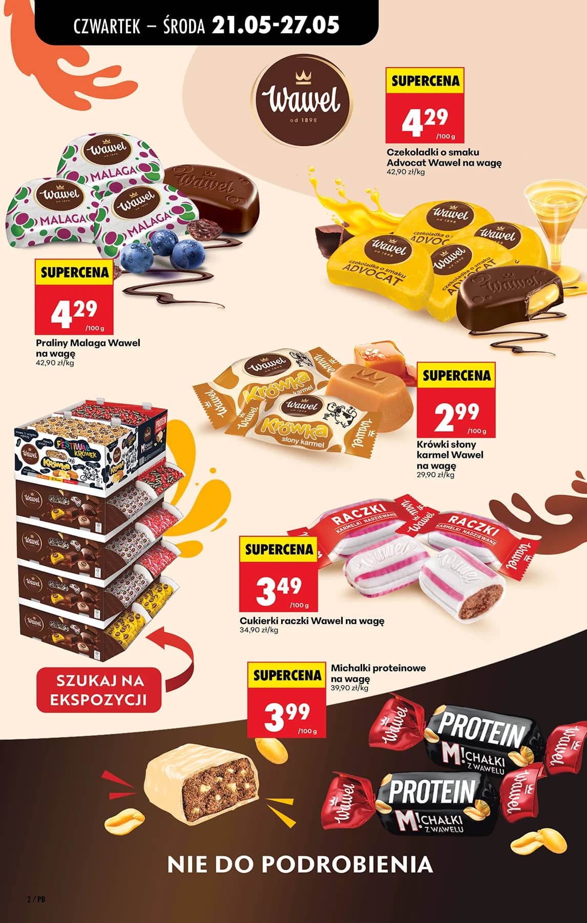 Biedronka - Codziennie niskie ceny P - oferta od 21.05 68 puslapis