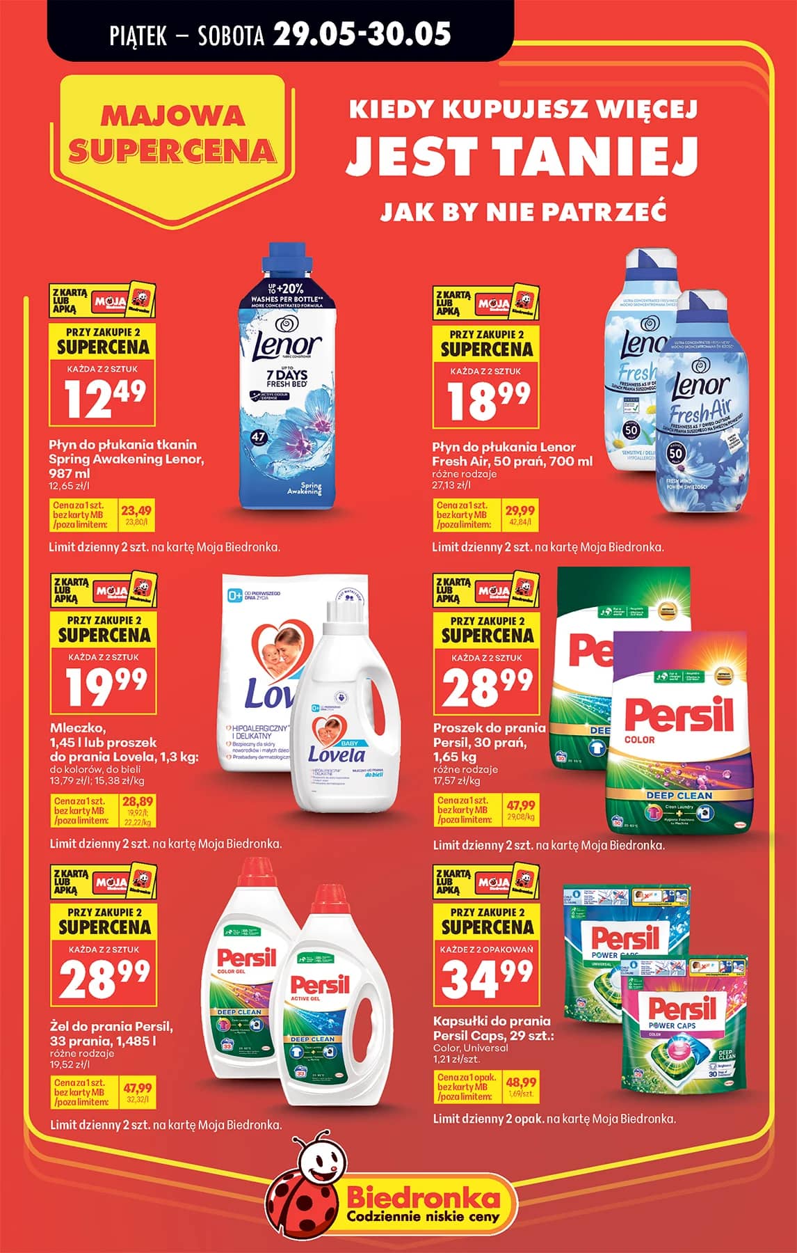 Biedronka - Codziennie niskie ceny P - oferta od 29.05 14 puslapis