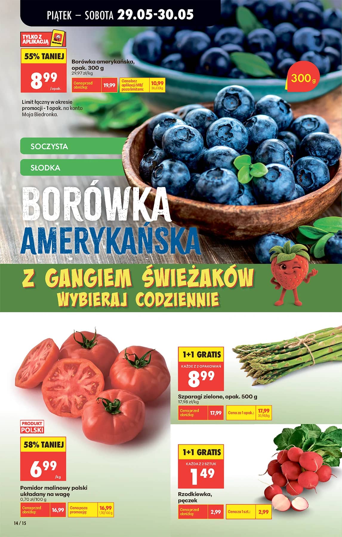 Biedronka - Codziennie niskie ceny P - oferta od 29.05 22 puslapis