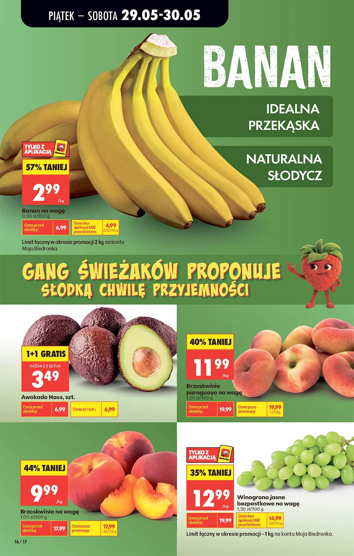 Biedronka - Codziennie niskie ceny P - oferta od 29.05 24 puslapis