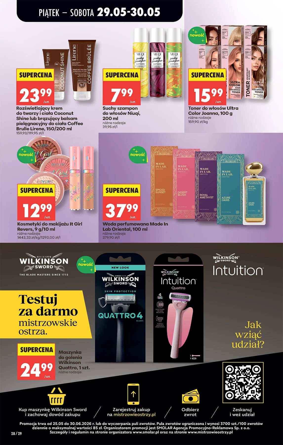 Biedronka - Codziennie niskie ceny P - oferta od 29.05 38 puslapis