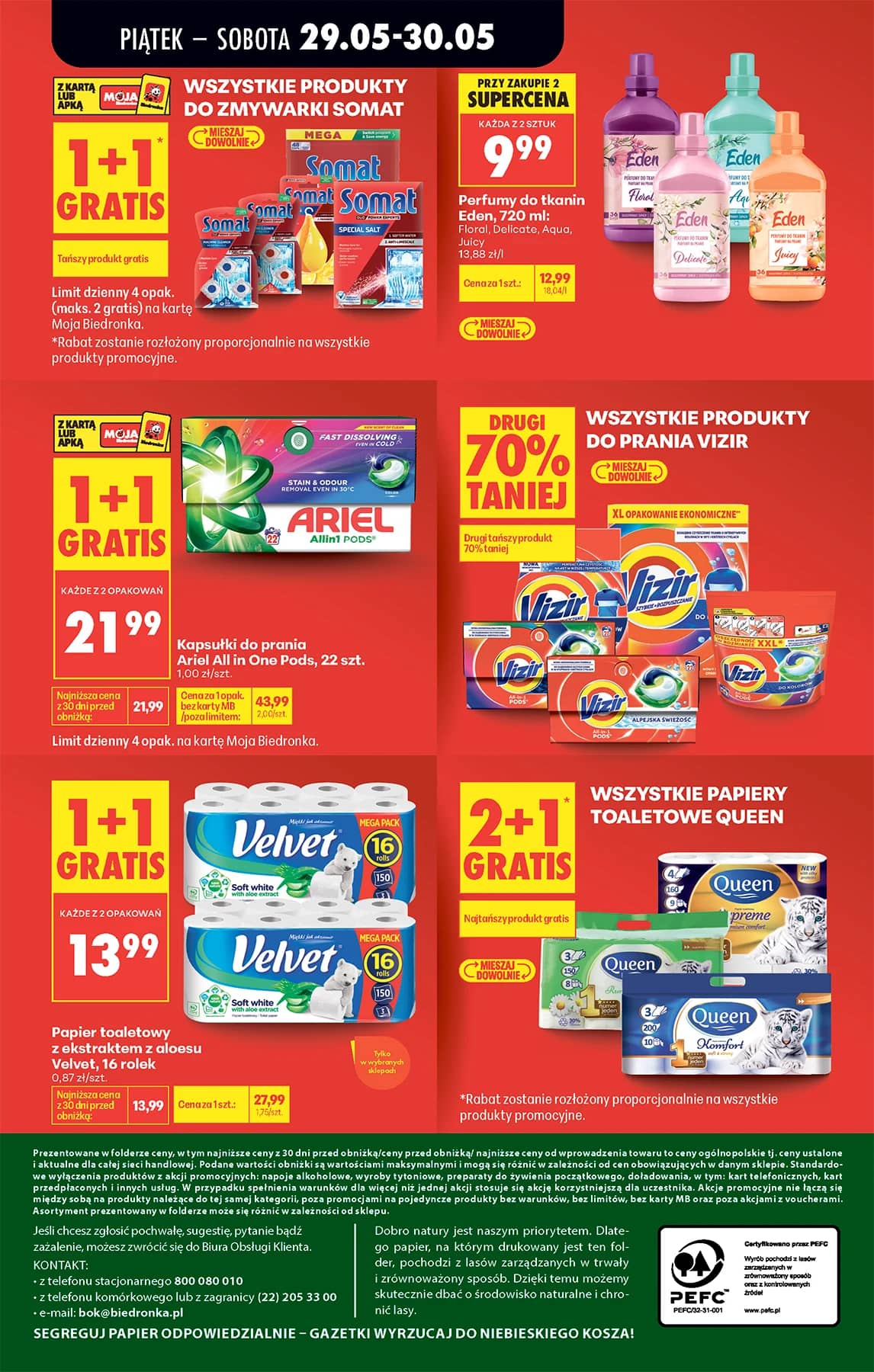 Biedronka - Codziennie niskie ceny P - oferta od 29.05 43 puslapis