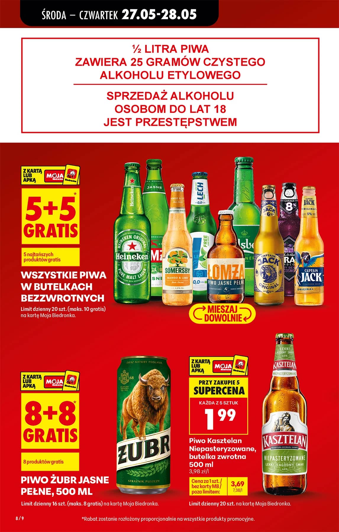 Biedronka - Codziennie niskie ceny P - oferta od 27.05 14 puslapis