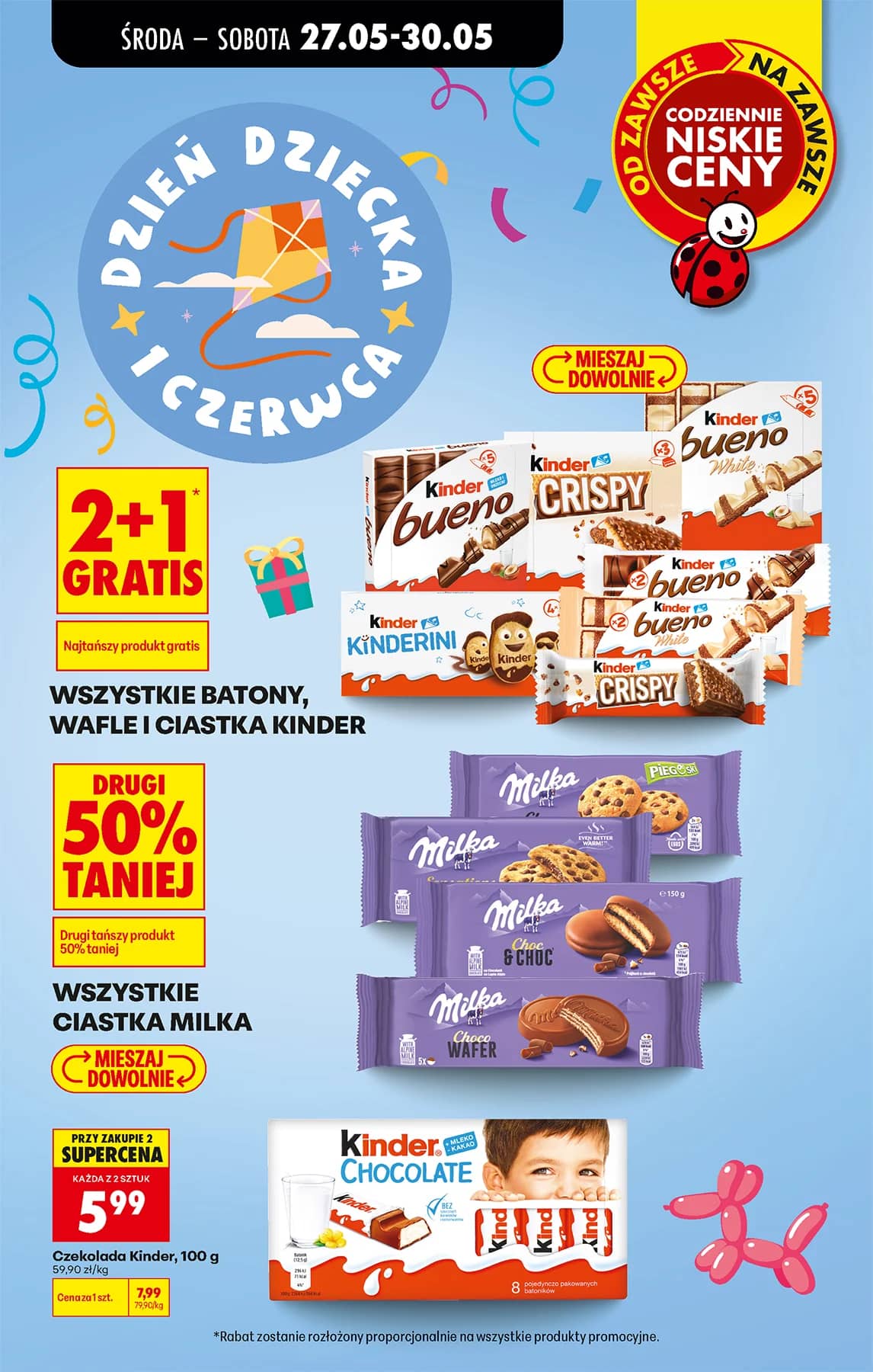 Biedronka - Codziennie niskie ceny P - oferta od 27.05 17 puslapis