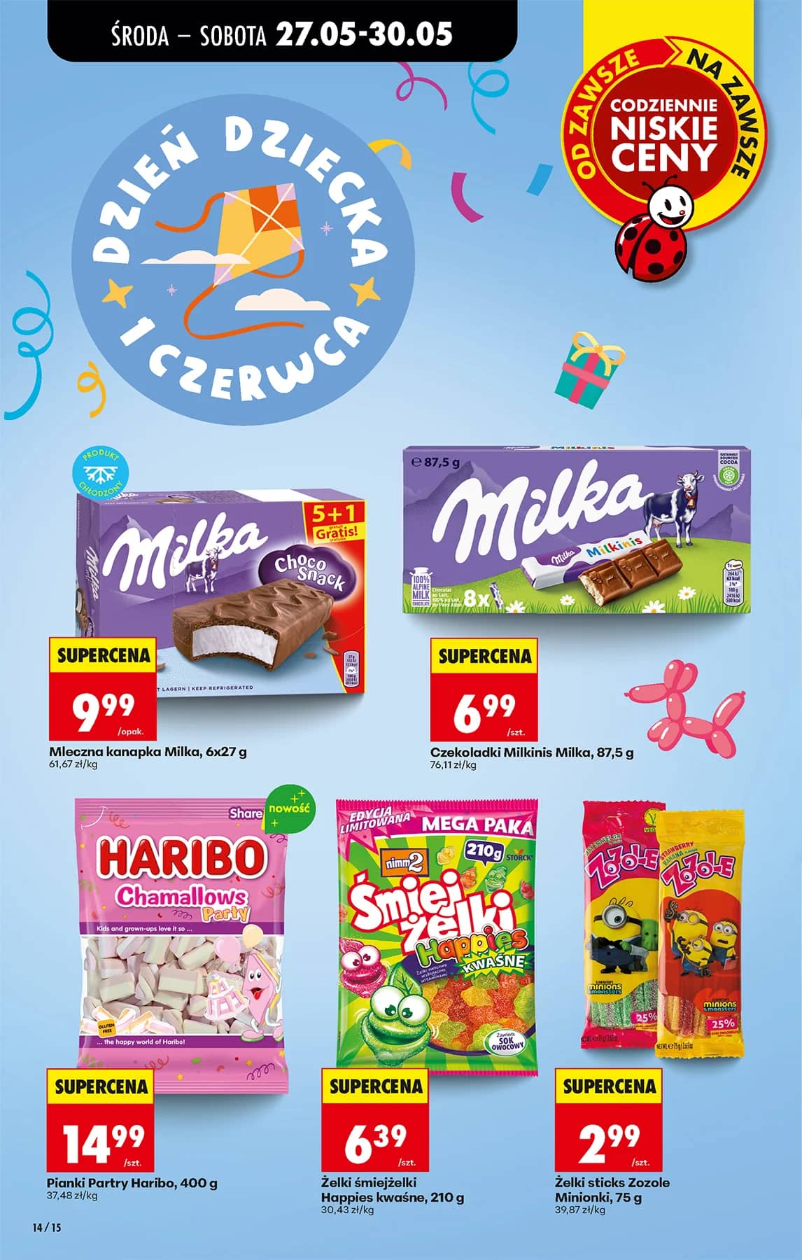 Biedronka - Codziennie niskie ceny P - oferta od 27.05 20 puslapis