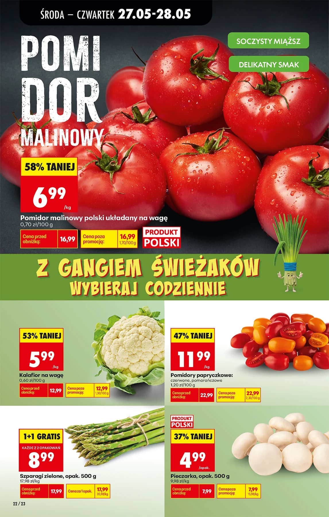 Biedronka - Codziennie niskie ceny P - oferta od 27.05 28 puslapis