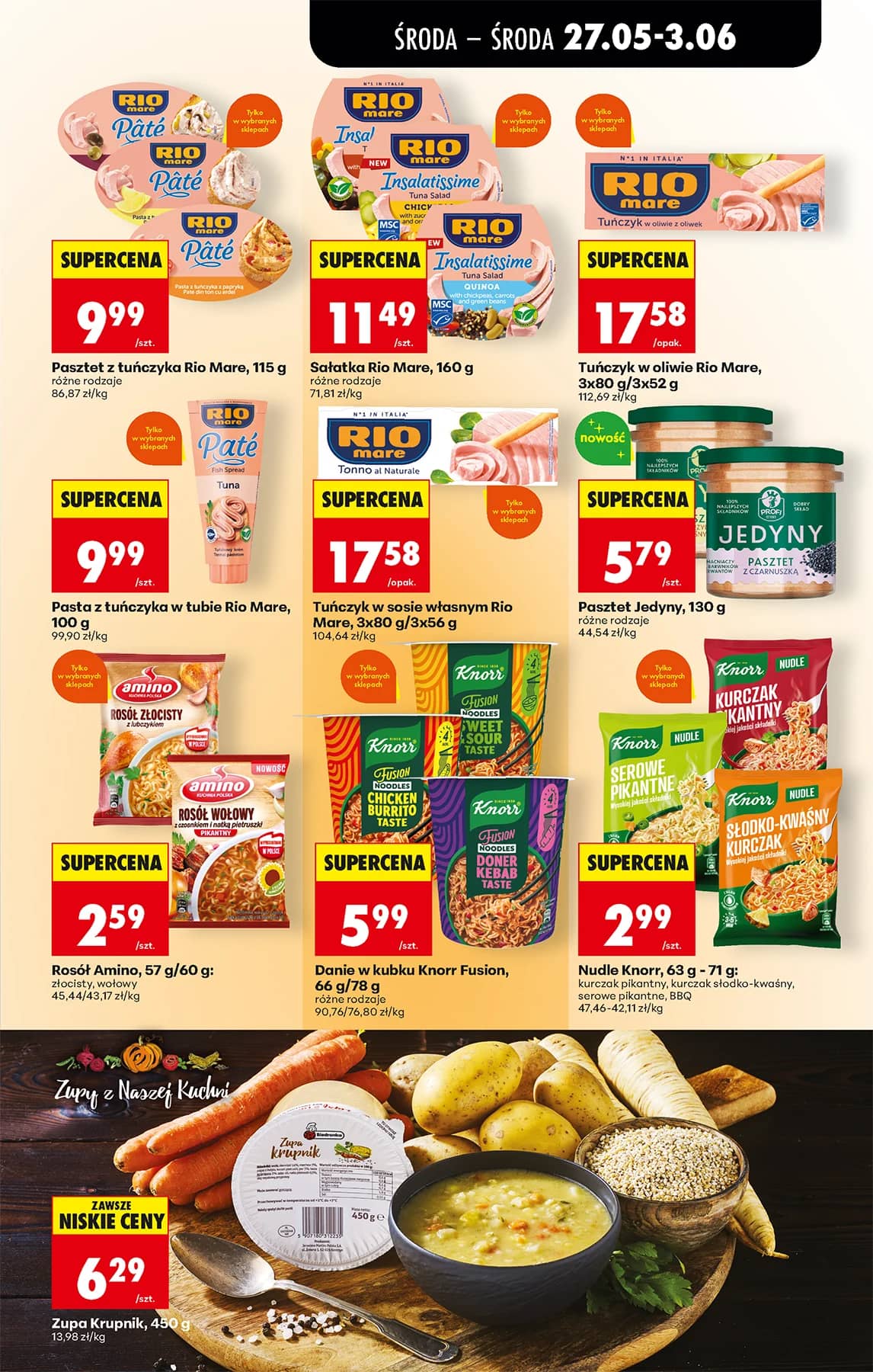 Biedronka - Codziennie niskie ceny P - oferta od 27.05 55 puslapis