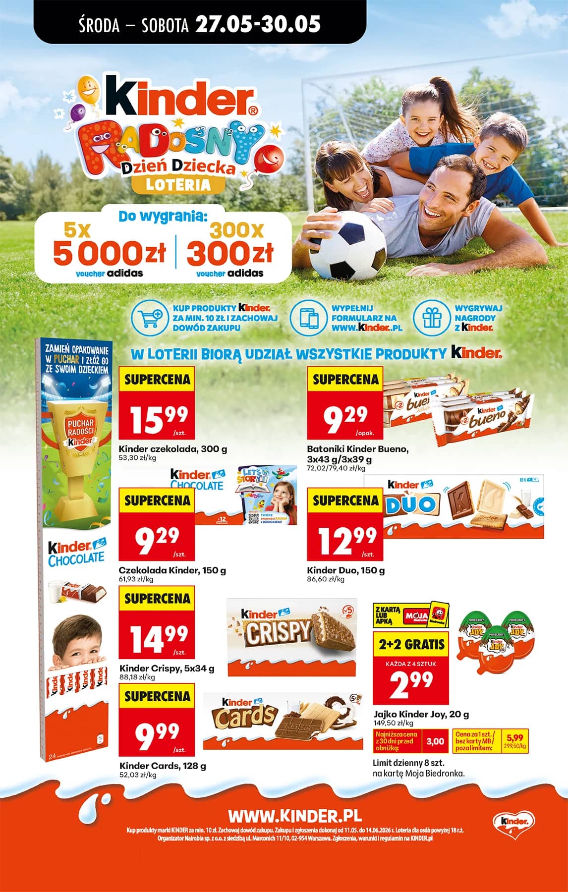 Biedronka - Codziennie niskie ceny P - oferta od 27.05 61 puslapis
