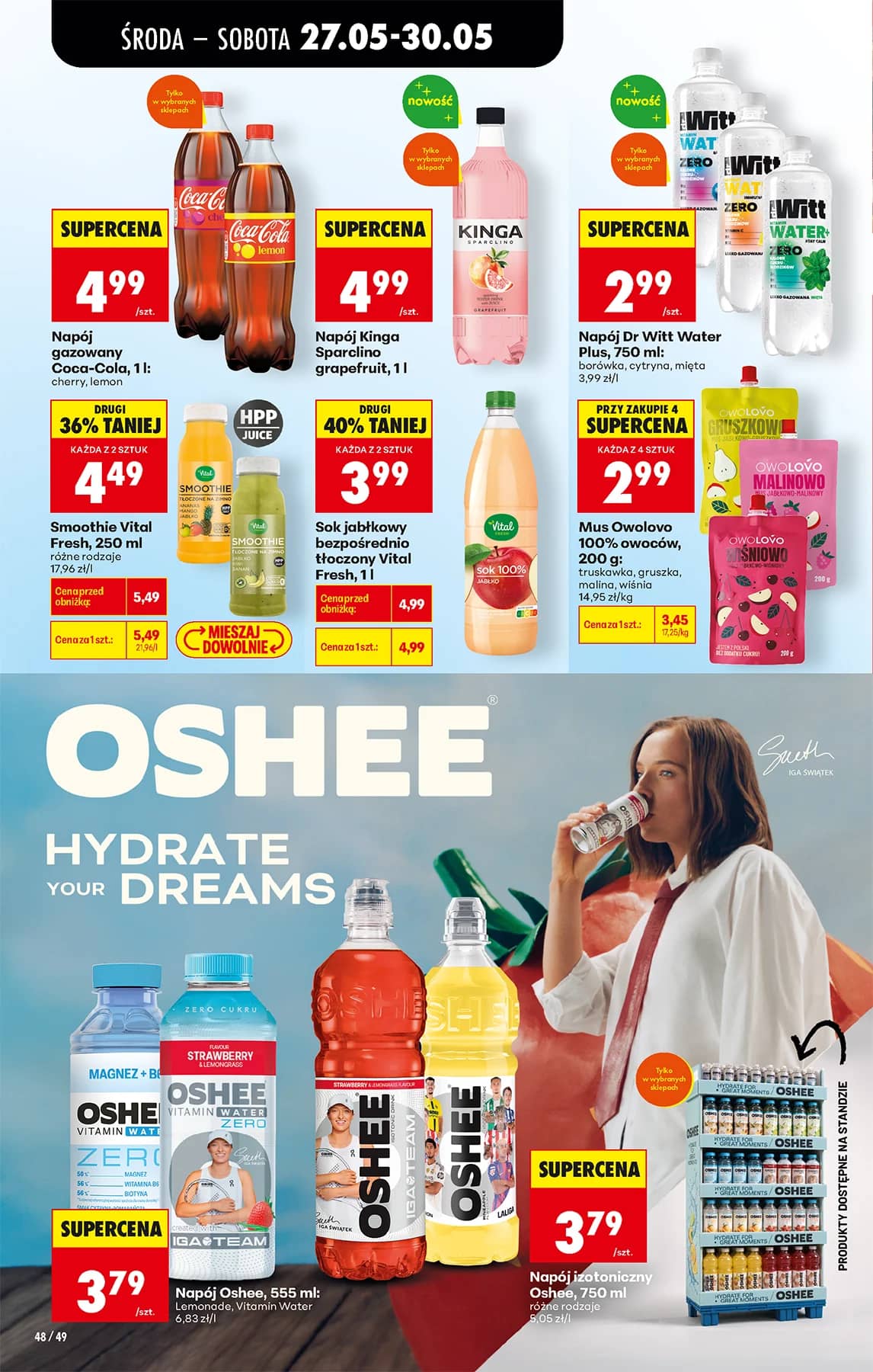 Biedronka - Codziennie niskie ceny P - oferta od 27.05 66 puslapis