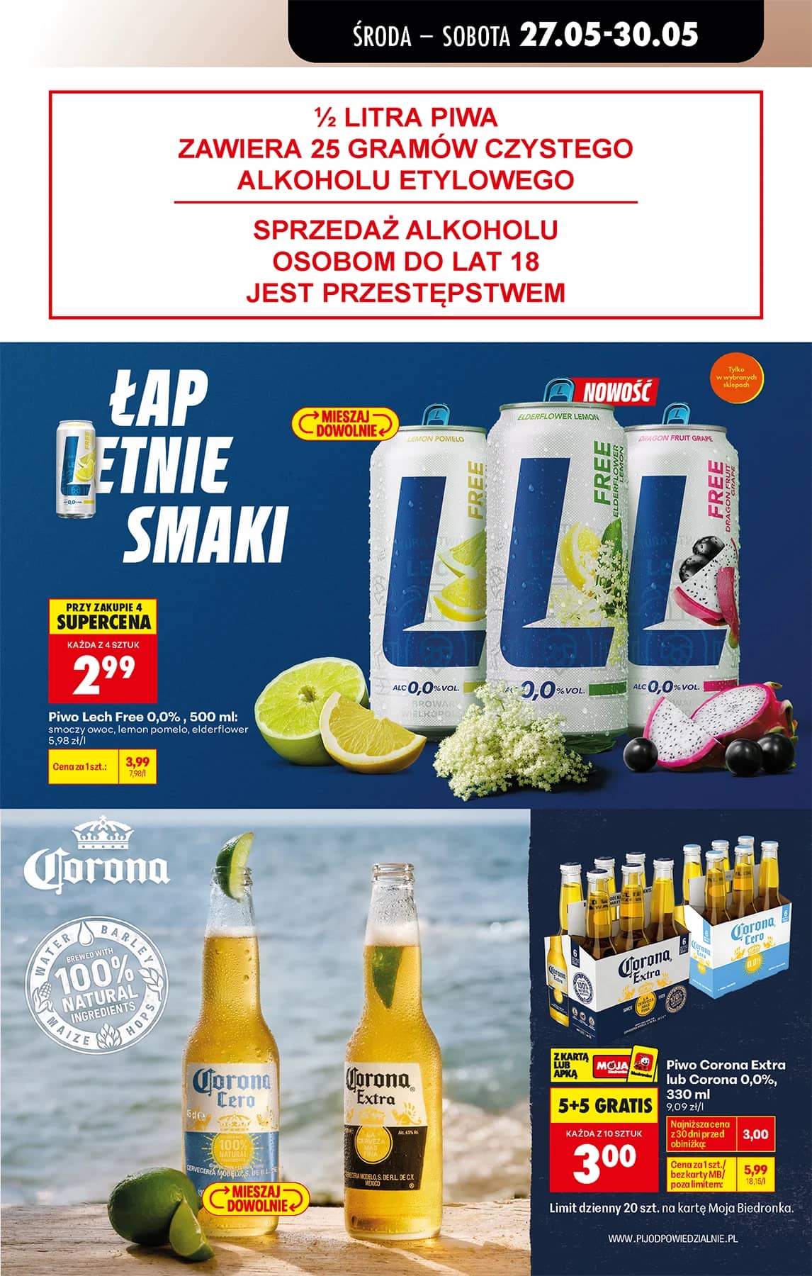 Biedronka - Codziennie niskie ceny P - oferta od 27.05 69 puslapis