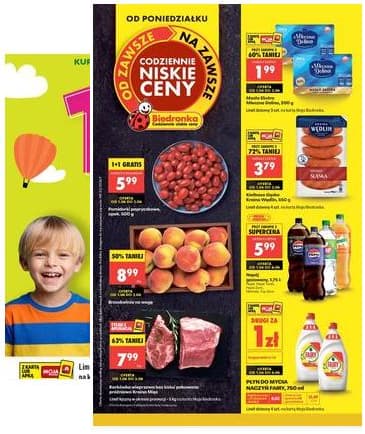 Biedronka - Codziennie niskie ceny P - oferta od 01.06 2026-06-01 – 2026-06-06