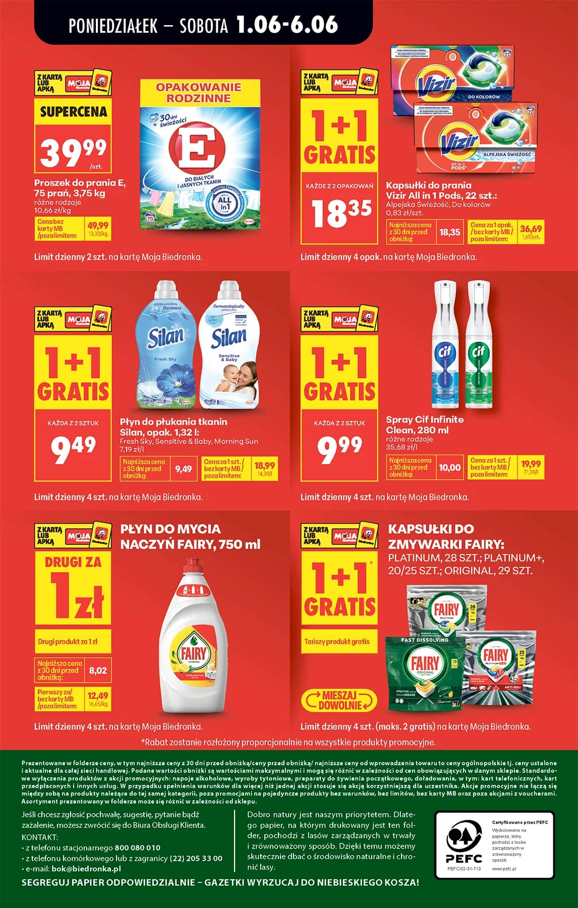 Biedronka - Codziennie niskie ceny P - oferta od 01.06 100 puslapis