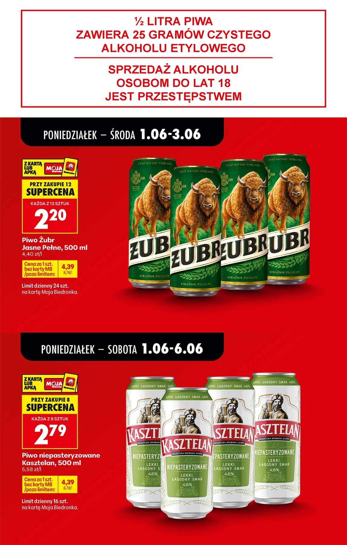 Biedronka - Codziennie niskie ceny P - oferta od 01.06 16 puslapis