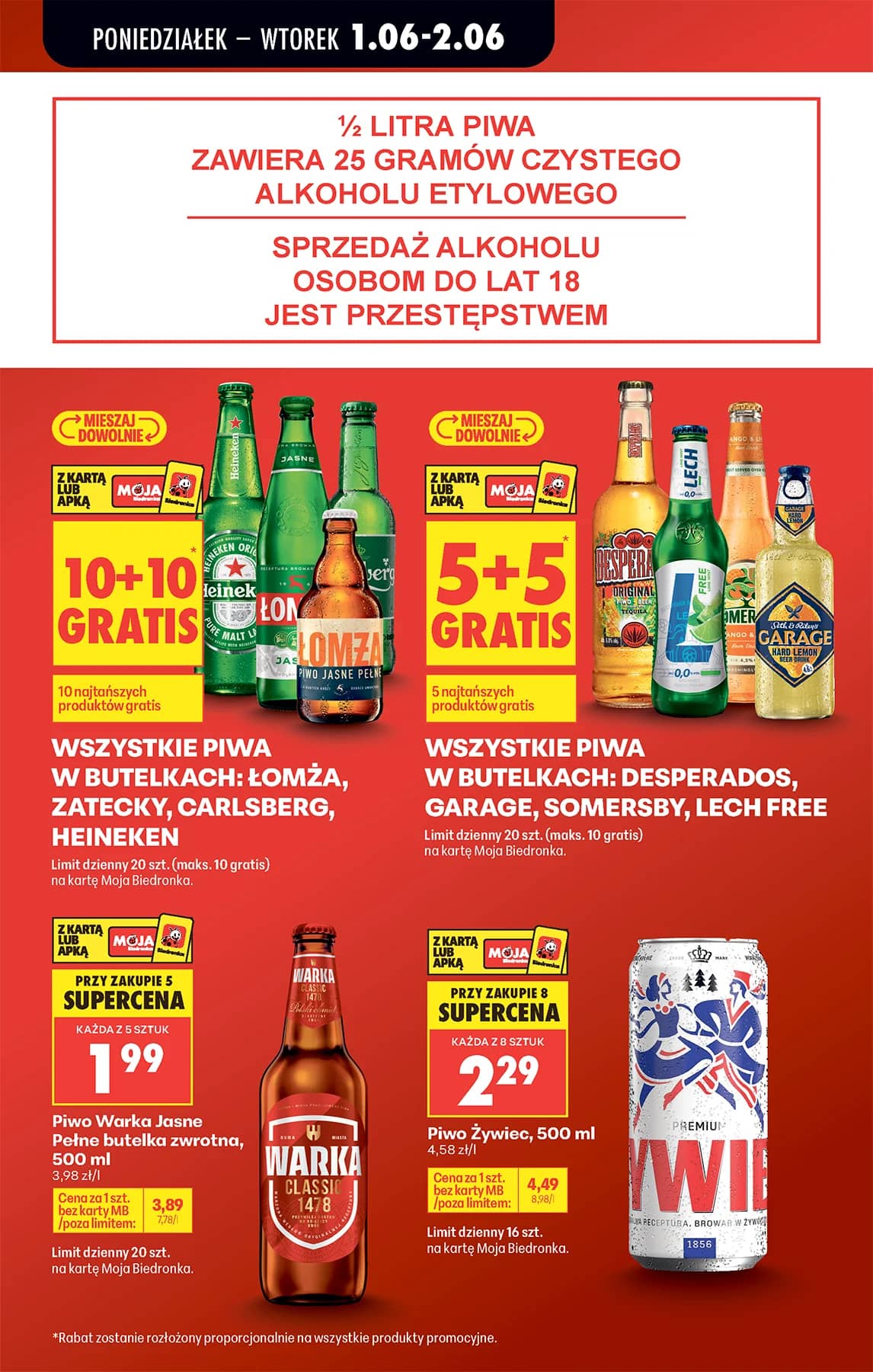 Biedronka - Codziennie niskie ceny P - oferta od 01.06 17 puslapis